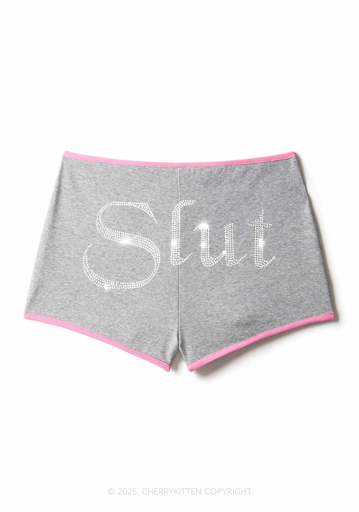 Rhinestone Slxt Y2K Booty Shorts Cherrykitten - Image 6