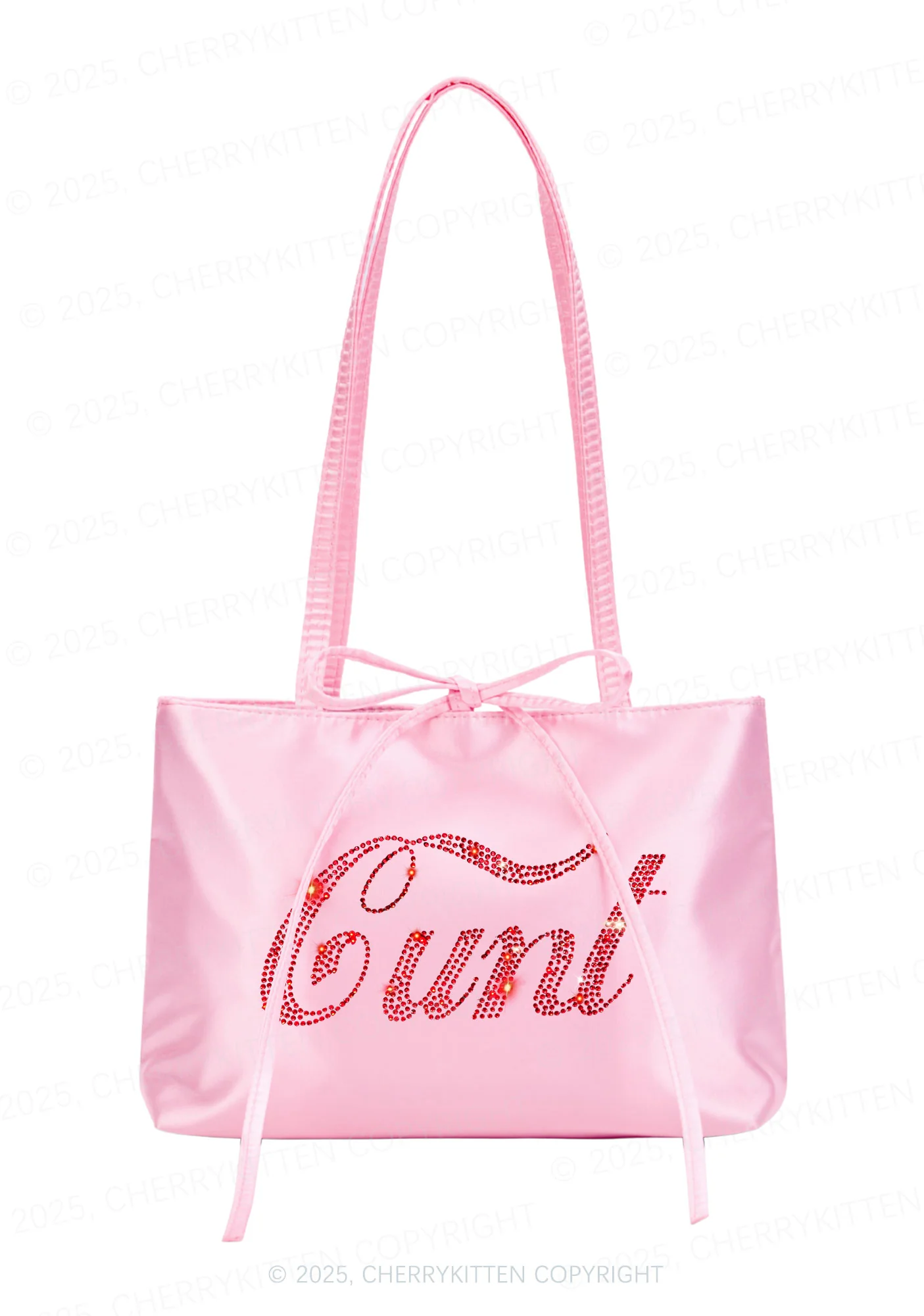 Rhinestone Special Cxxt Y2K Satin Bags Cherrykitten - Image 2