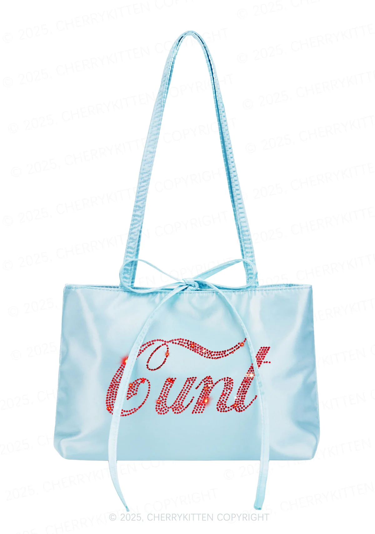 Rhinestone Special Cxxt Y2K Satin Bags Cherrykitten - Image 3