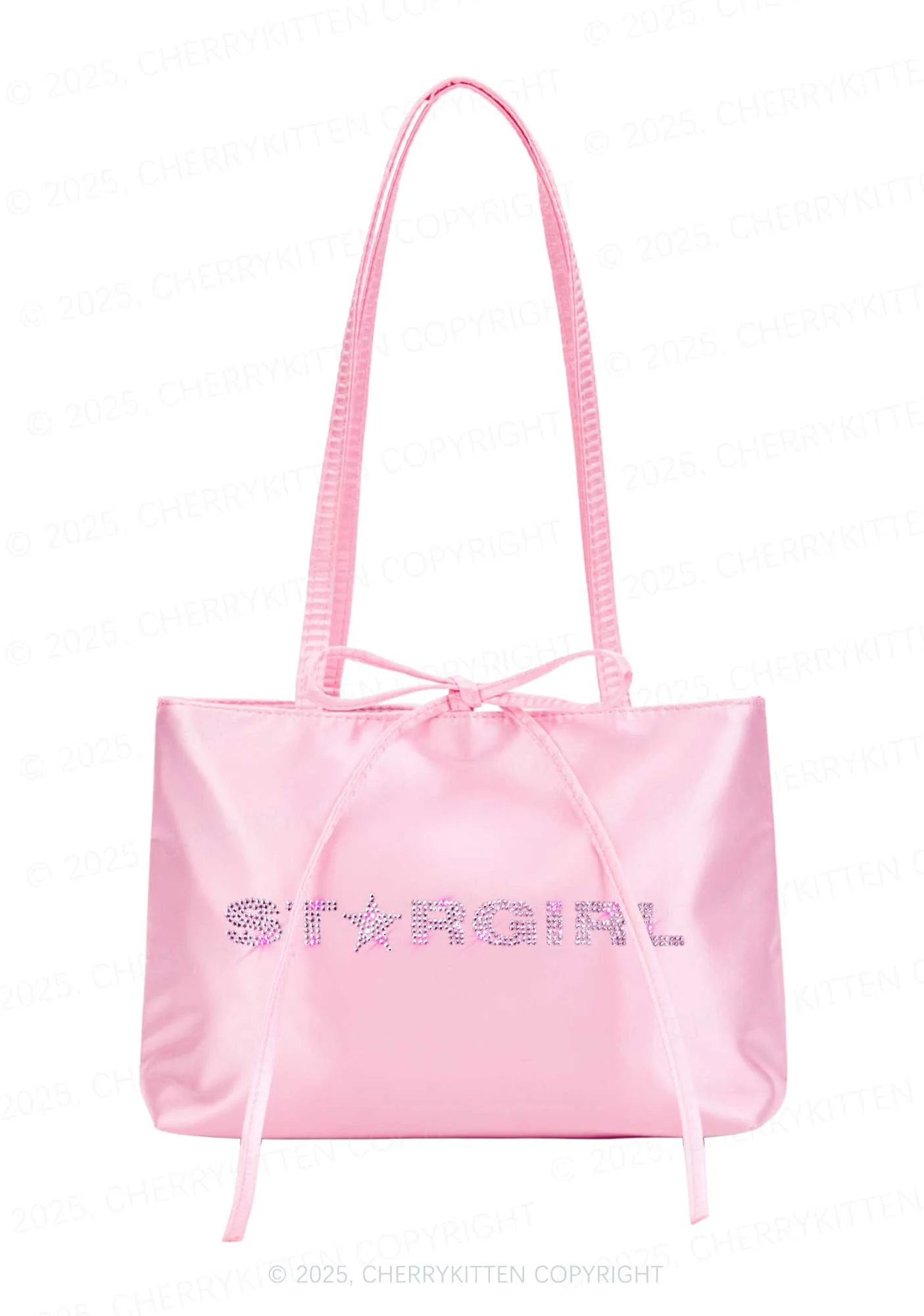Rhinestone Stargirl Y2K Satin Bags Cherrykitten - Image 3
