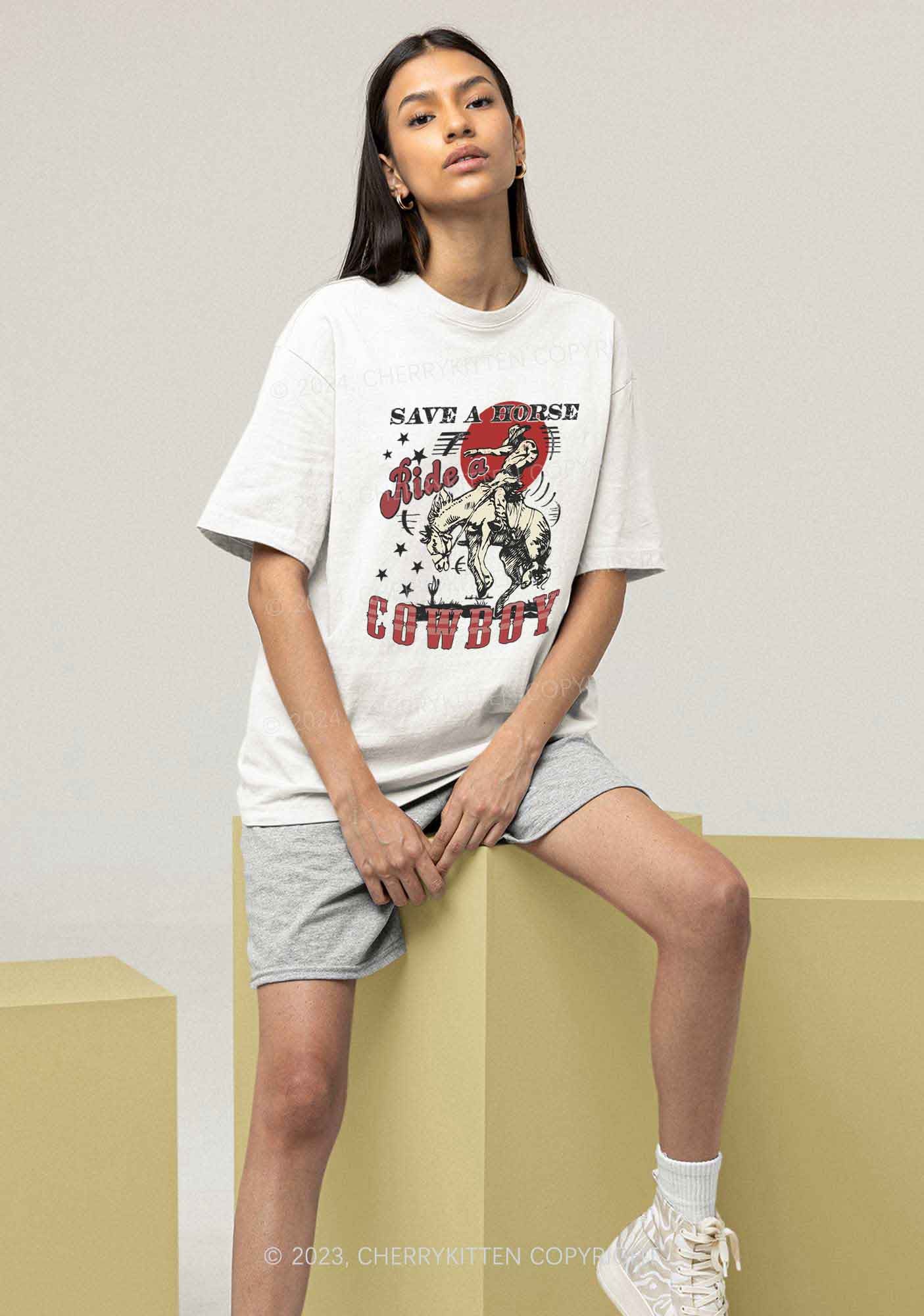Ride A Cowboy Y2K Chunky Shirt Cherrykitten - Image 2