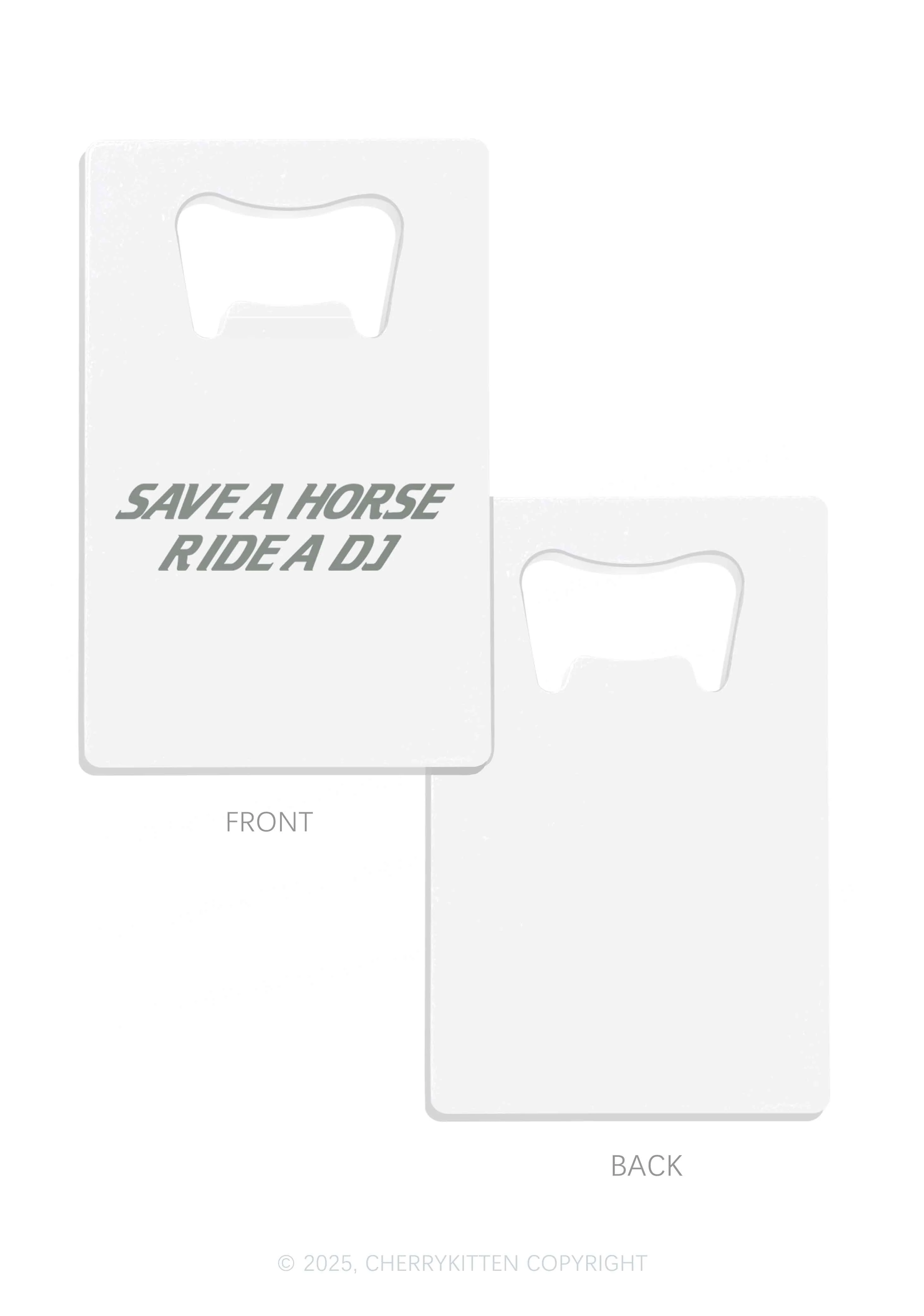 Ride A DJ Y2K Credit Card Bottle Openers Cherrykitten - Image 7