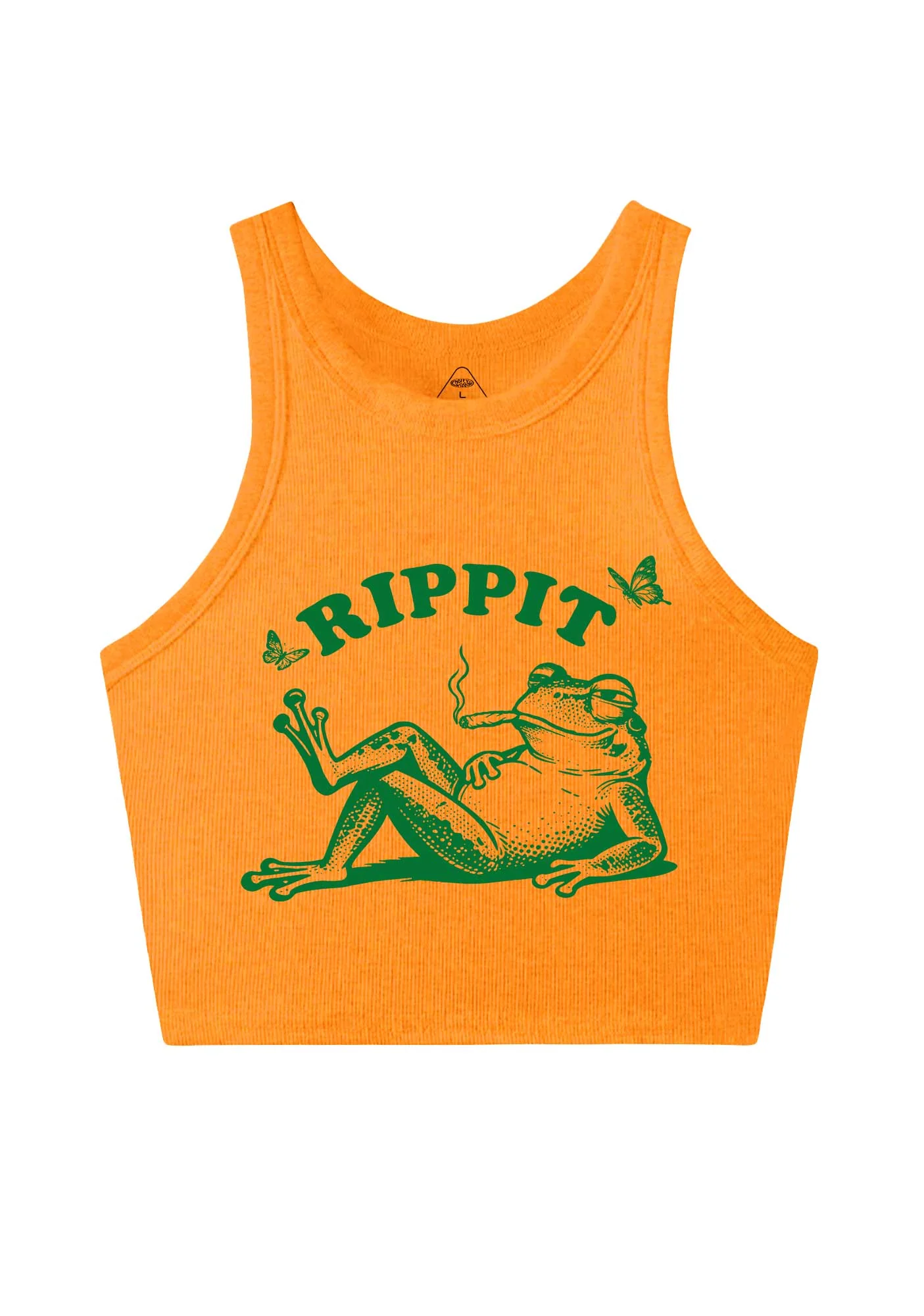 Rippit Frog Y2K Crop Tank Top Cherrykitten - Image 10