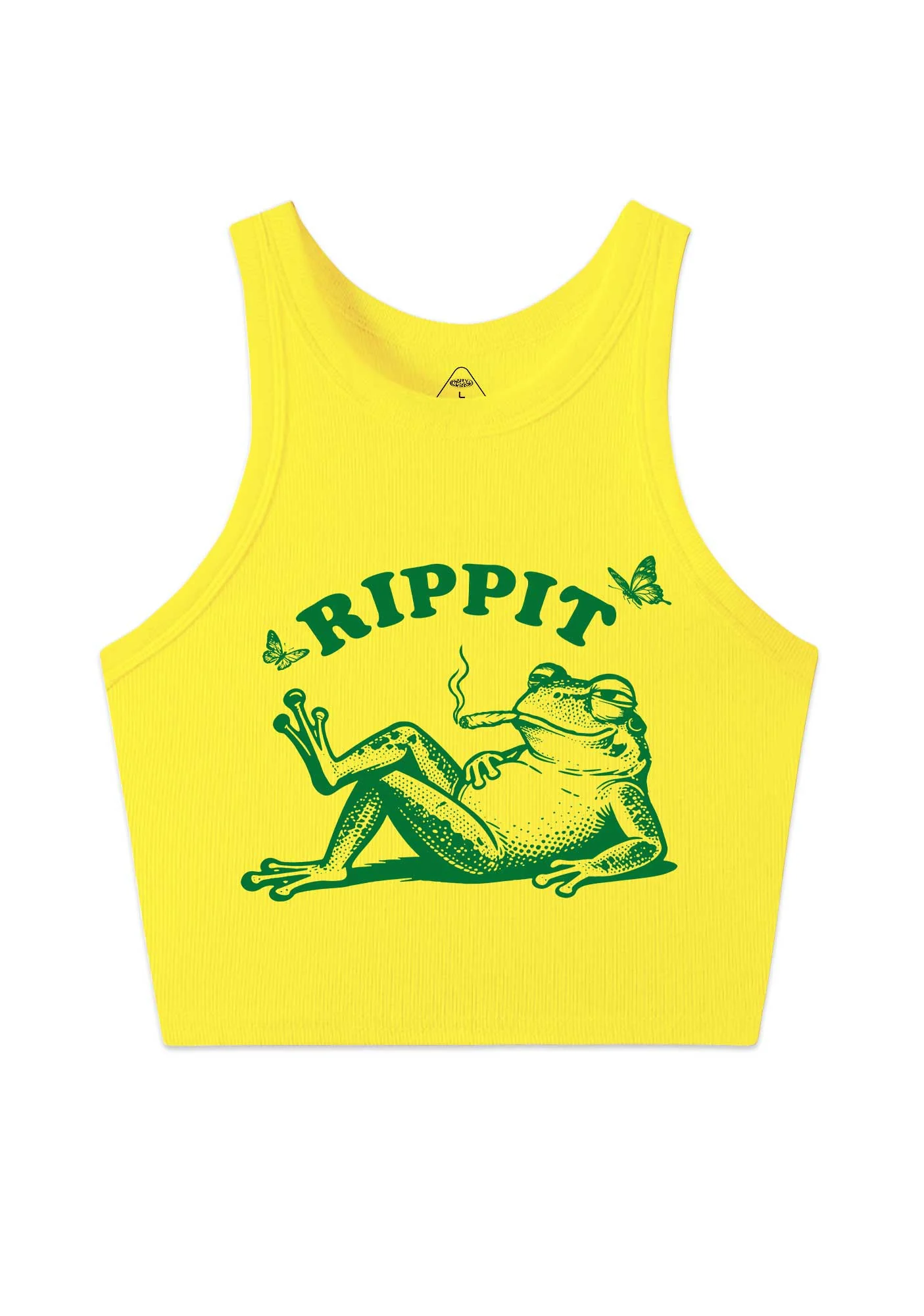 Rippit Frog Y2K Crop Tank Top Cherrykitten - Image 5