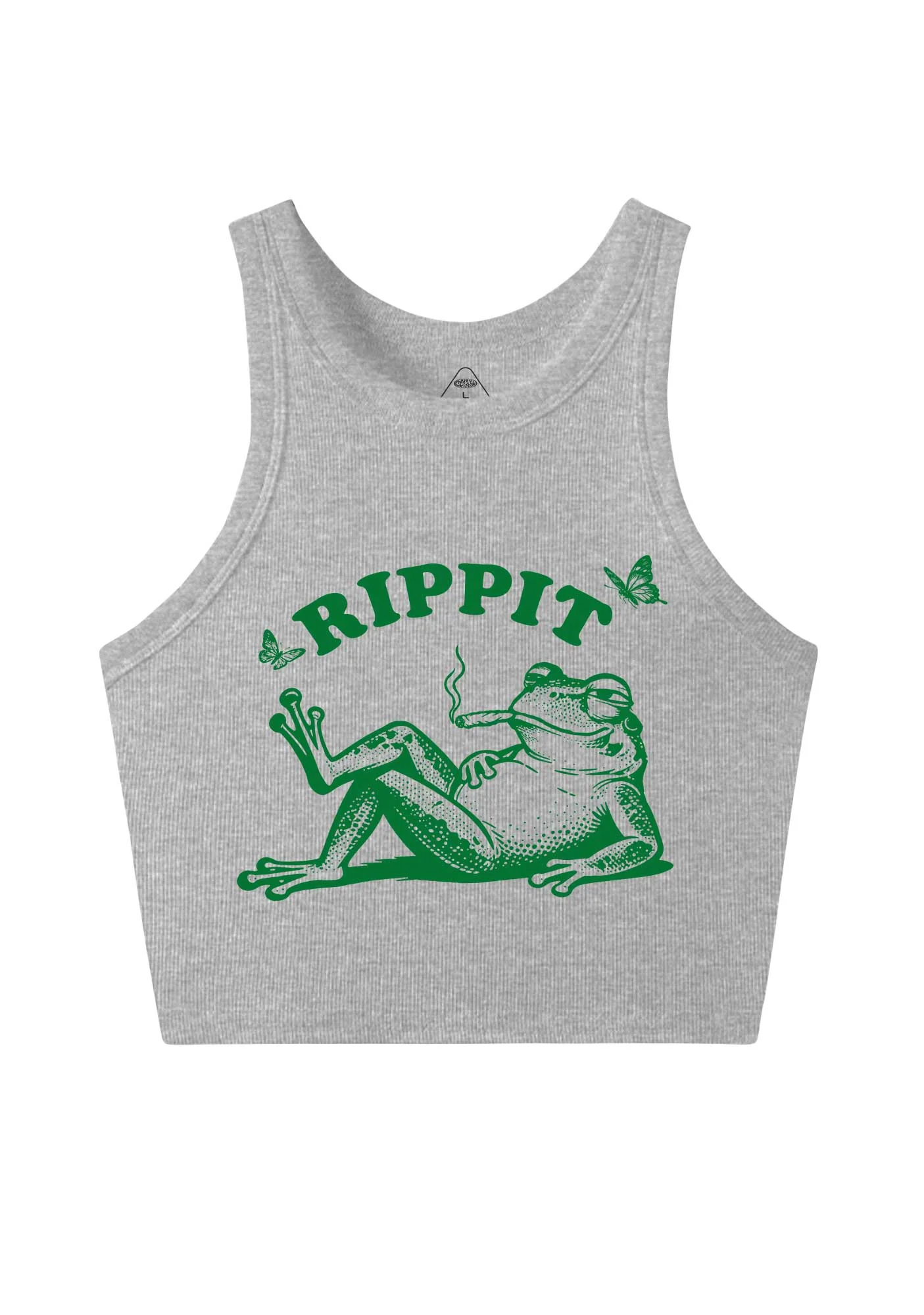 Rippit Frog Y2K Crop Tank Top Cherrykitten - Image 9