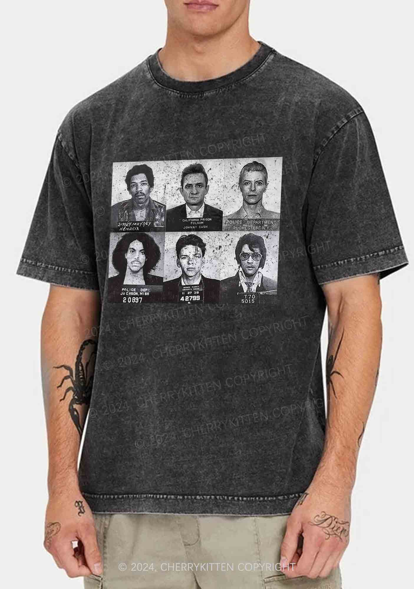 Rock Stars Y2K Washed Tee Cherrykitten - Image 2