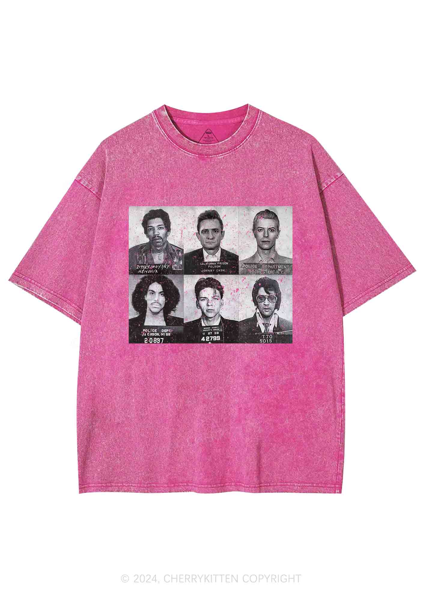 Rock Stars Y2K Washed Tee Cherrykitten - Image 3