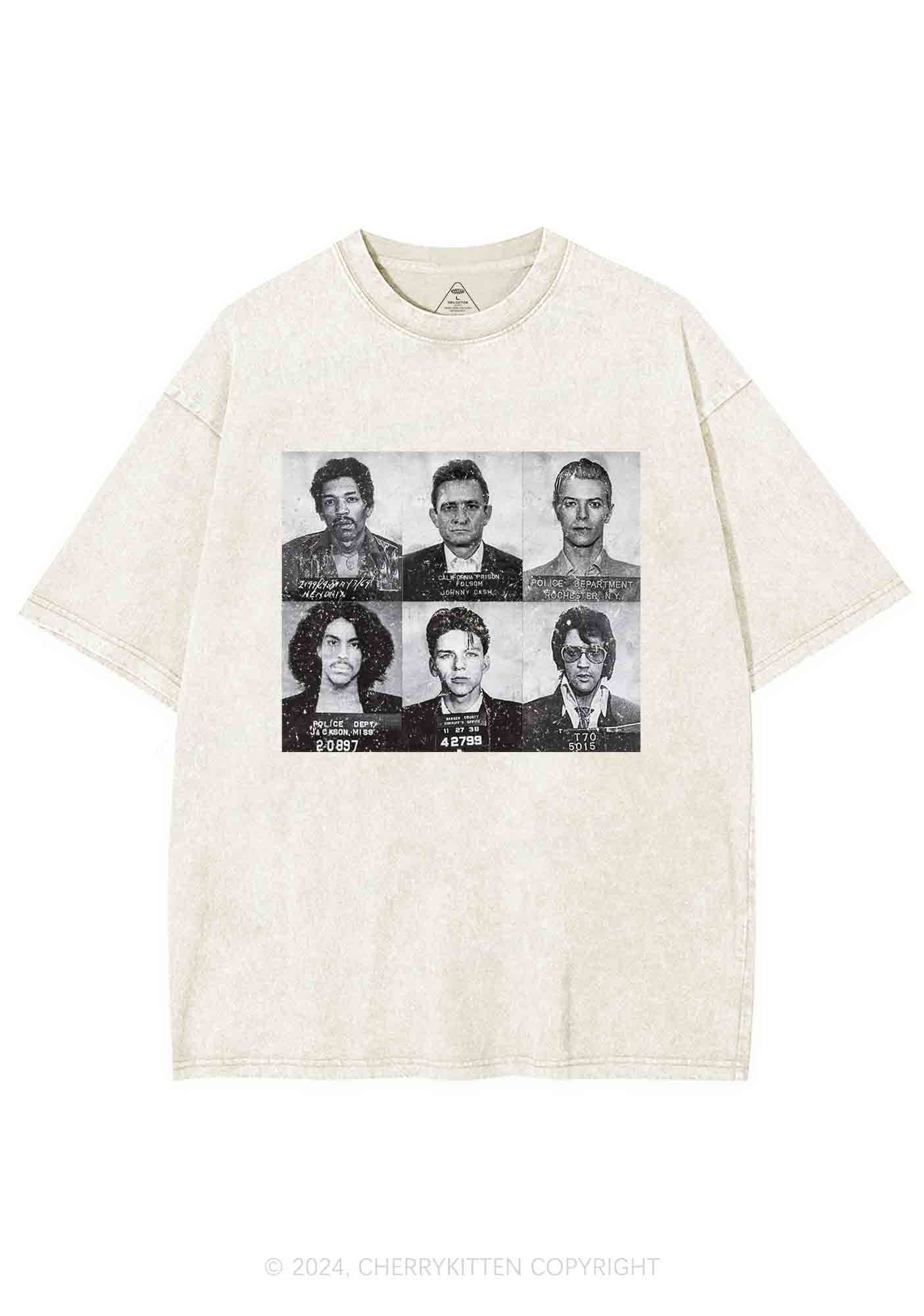 Rock Stars Y2K Washed Tee Cherrykitten - Image 4