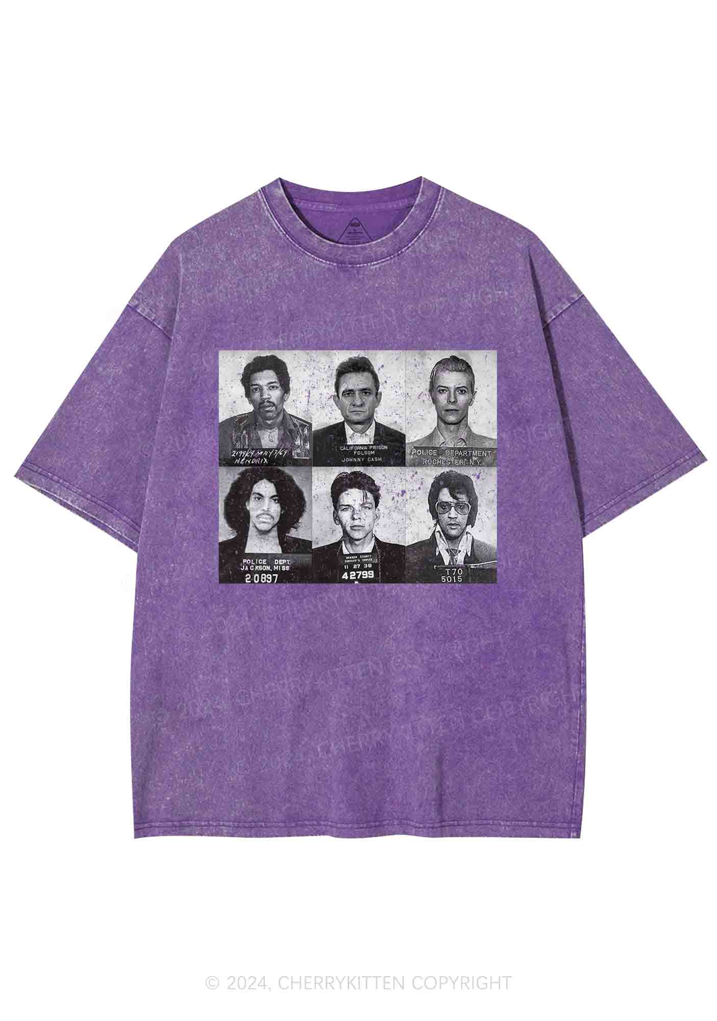 Rock Stars Y2K Washed Tee Cherrykitten - Image 5