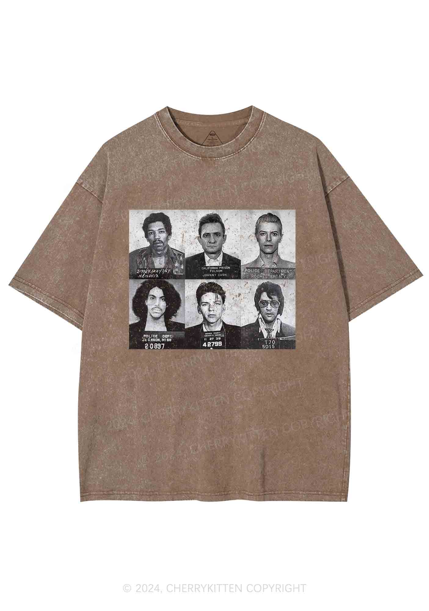 Rock Stars Y2K Washed Tee Cherrykitten - Image 7