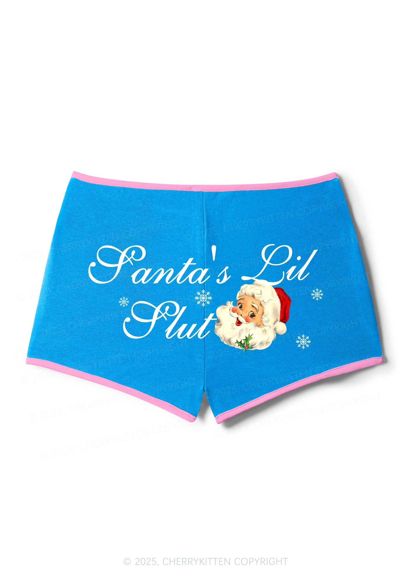 Santas Lil Slxt Christmas Y2K Booty Shorts Cherrykitten - Image 4