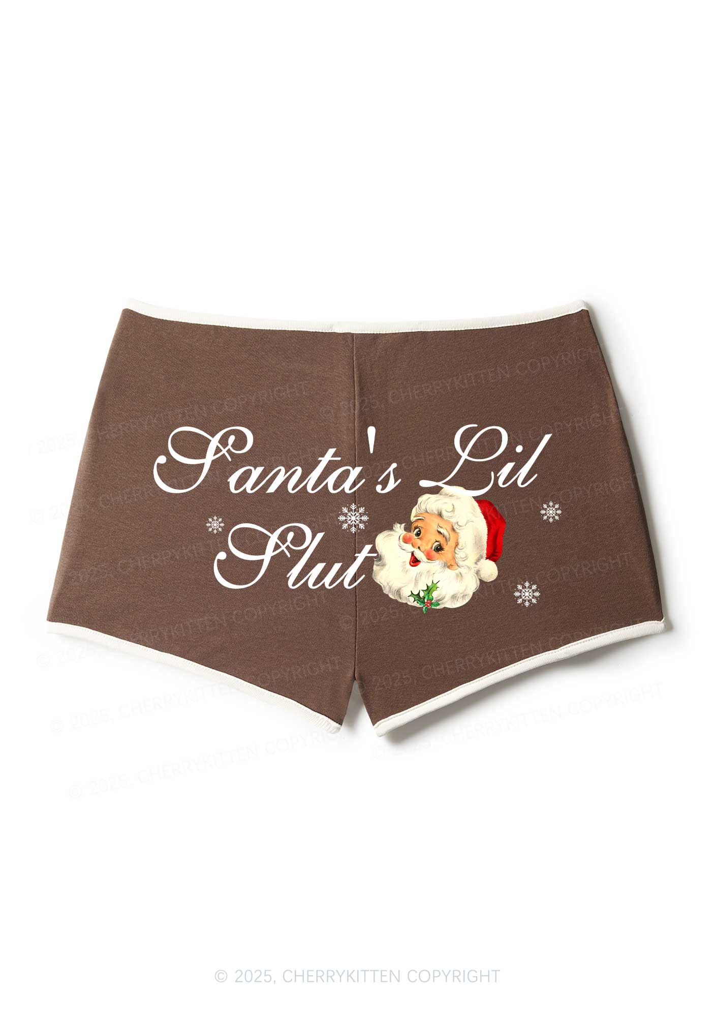 Santas Lil Slxt Christmas Y2K Booty Shorts Cherrykitten - Image 5