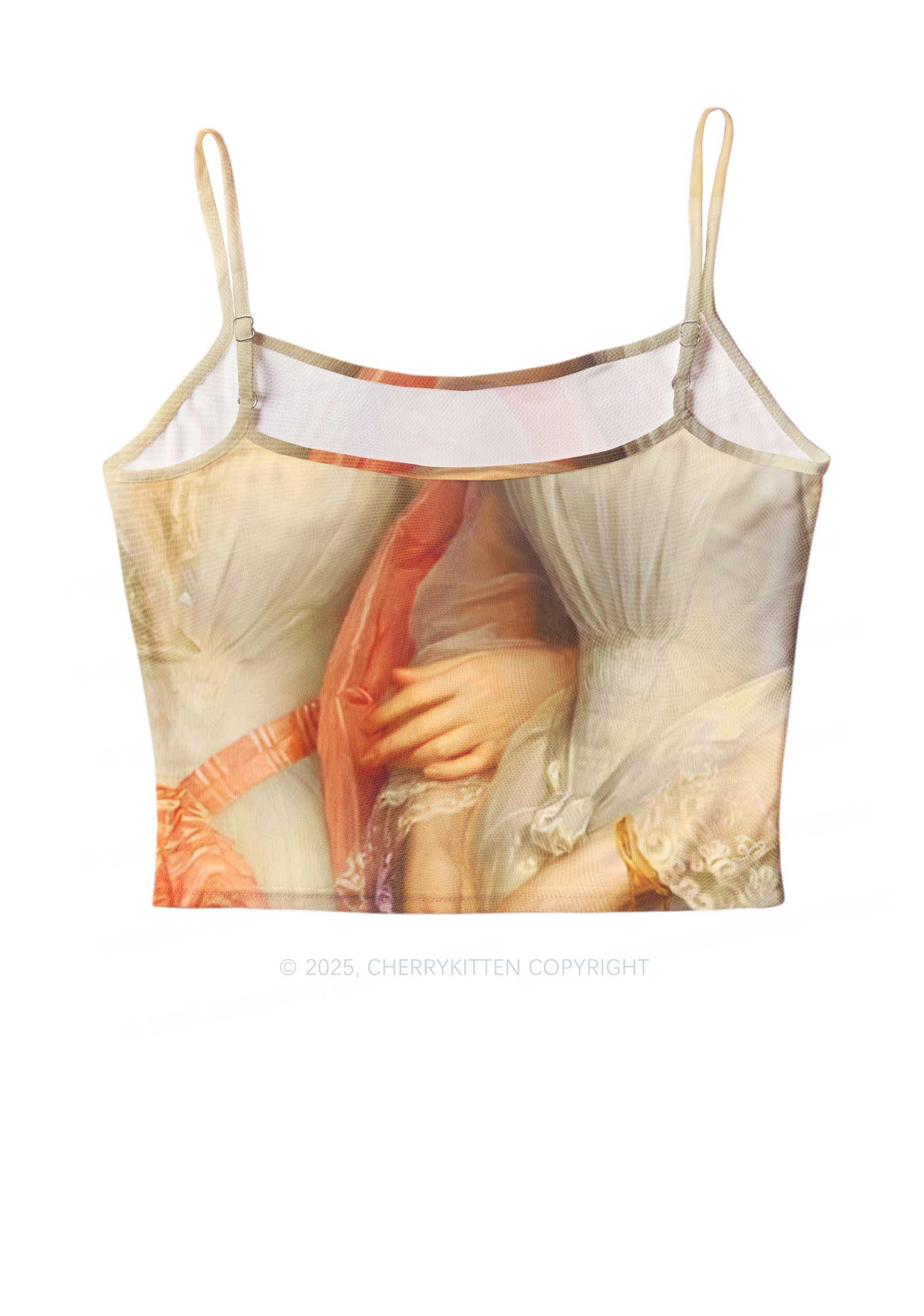 Sapphic Hands Pride Y2K Mesh Cami Tank Cherrykitten - Image 3
