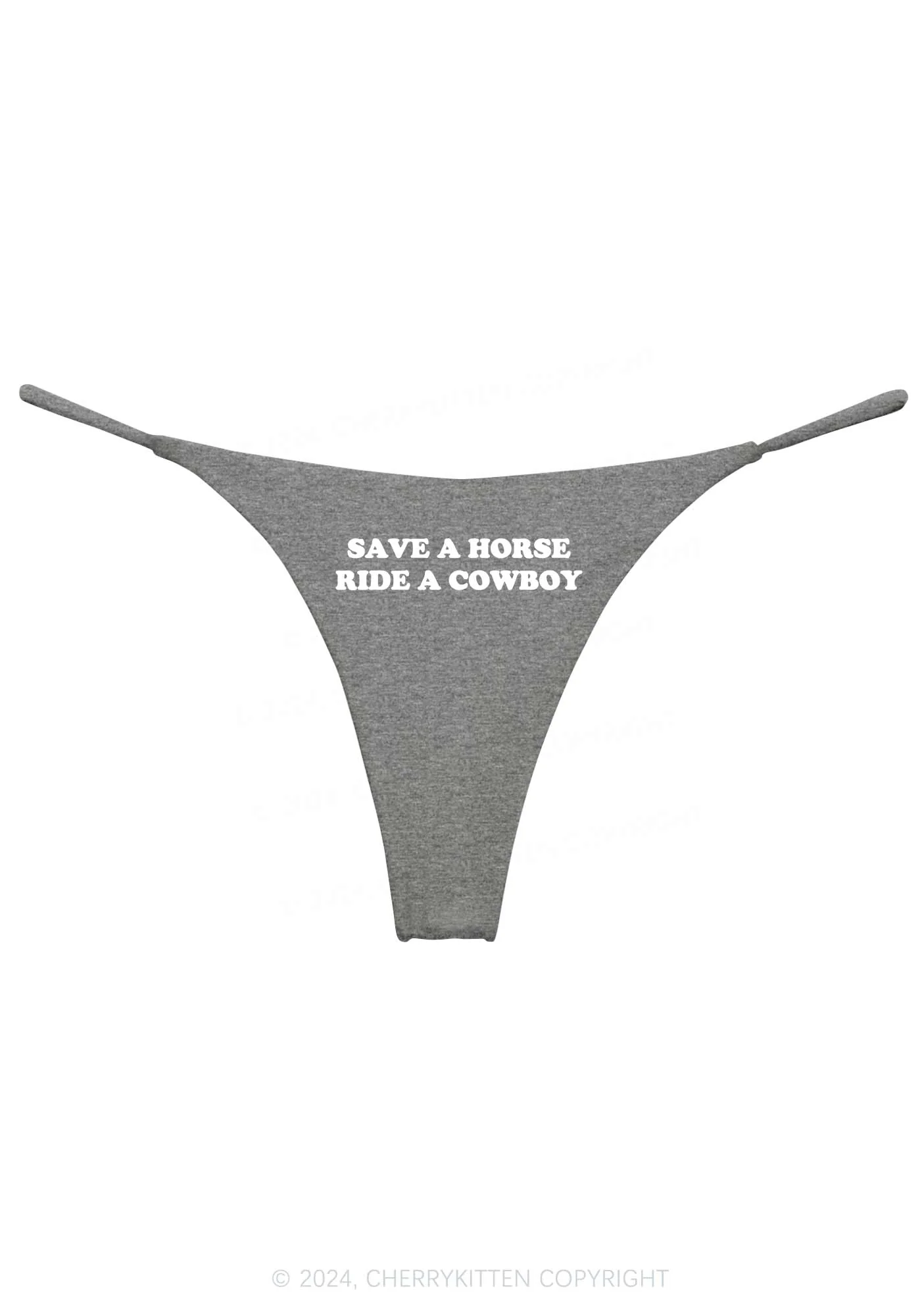 Save A Horse Y2K Bikini String Thong Cherrykitten - Image 9