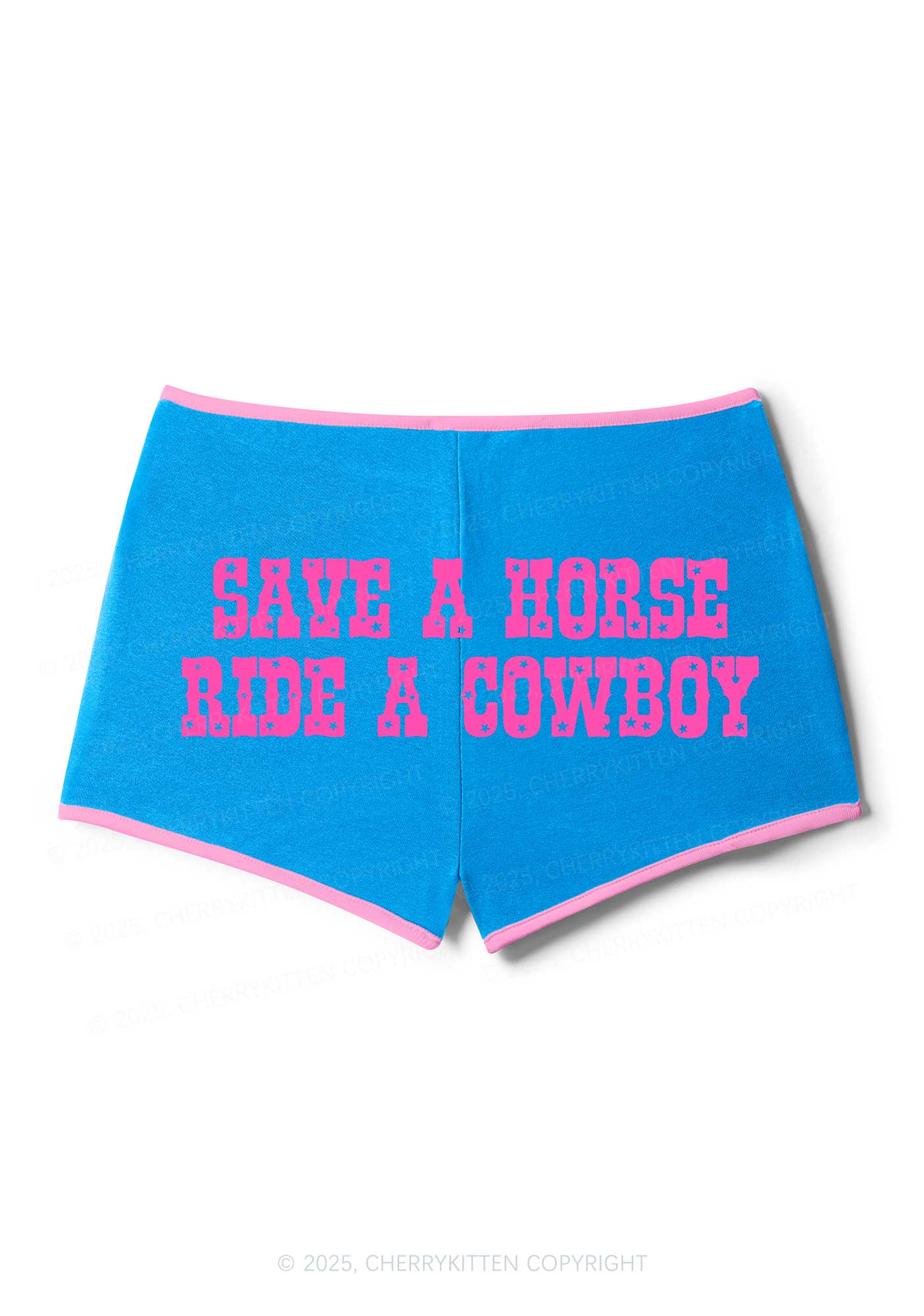 Save A Horse Y2K Booty Shorts Cherrykitten - Image 4