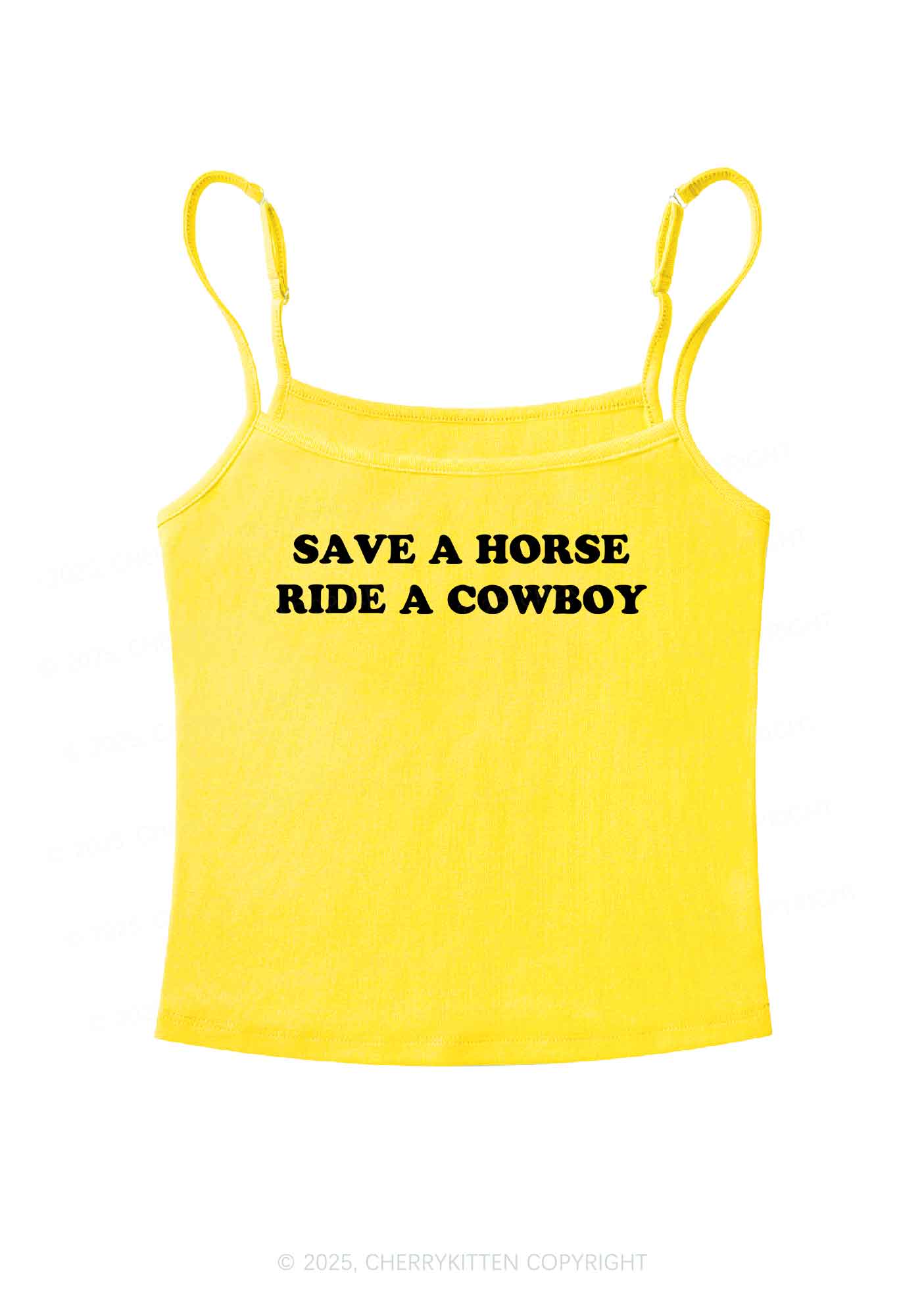 Save A Horse Y2K Spaghetti Strap Cami Cherrykitten - Image 7