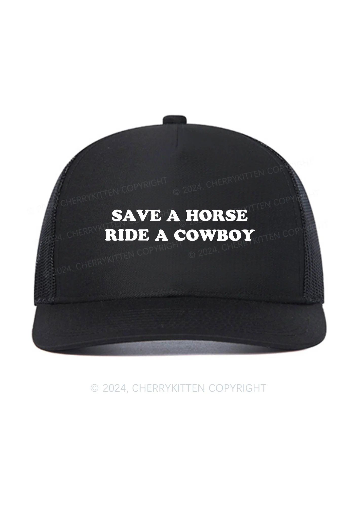 Save A Horse Y2K Trucker Mesh Hat Cherrykitten - Image 2