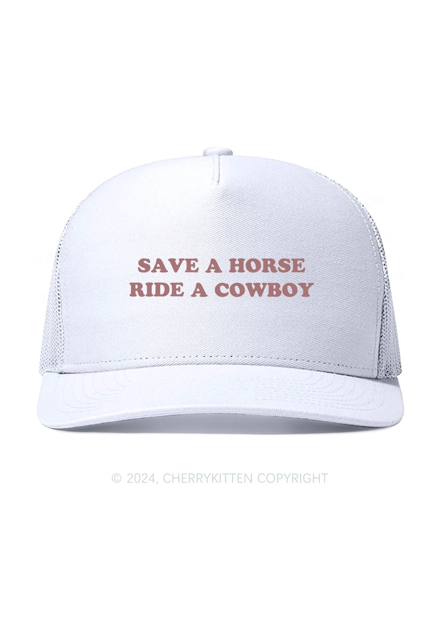 Save A Horse Y2K Trucker Mesh Hat Cherrykitten - Image 3