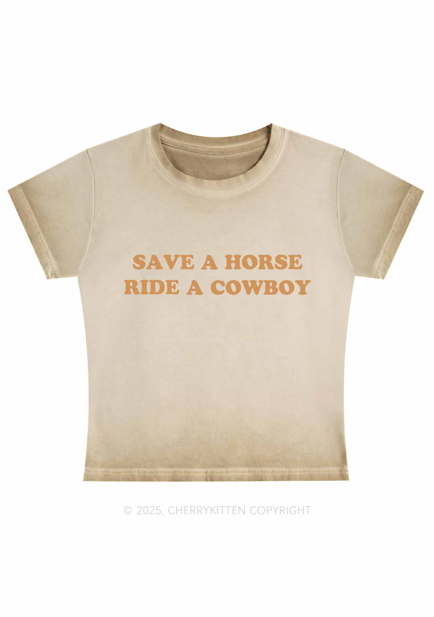 Save A Horse Y2K Vintage Classic Tee Cherrykitten - Image 2