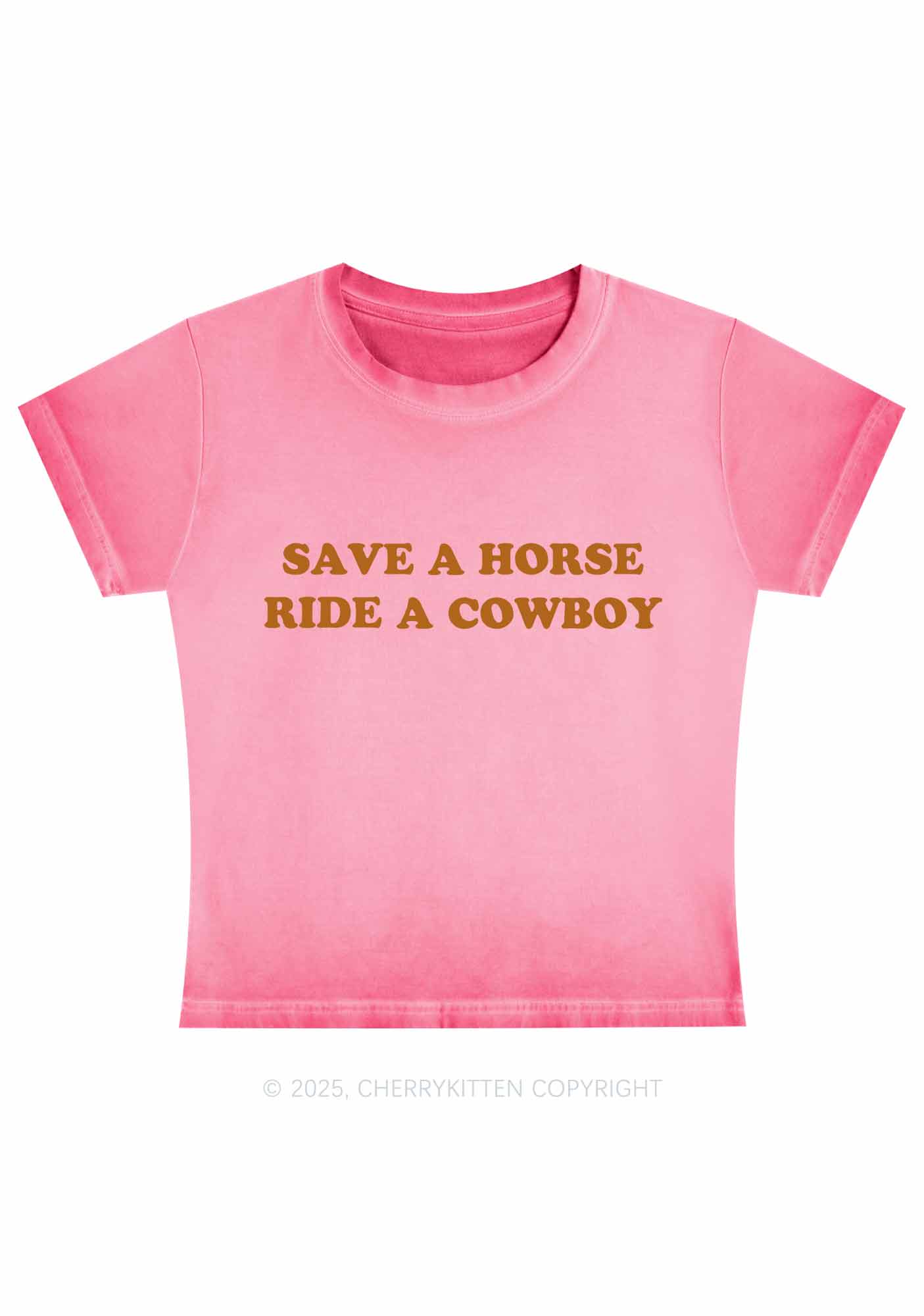 Save A Horse Y2K Vintage Classic Tee Cherrykitten - Image 3