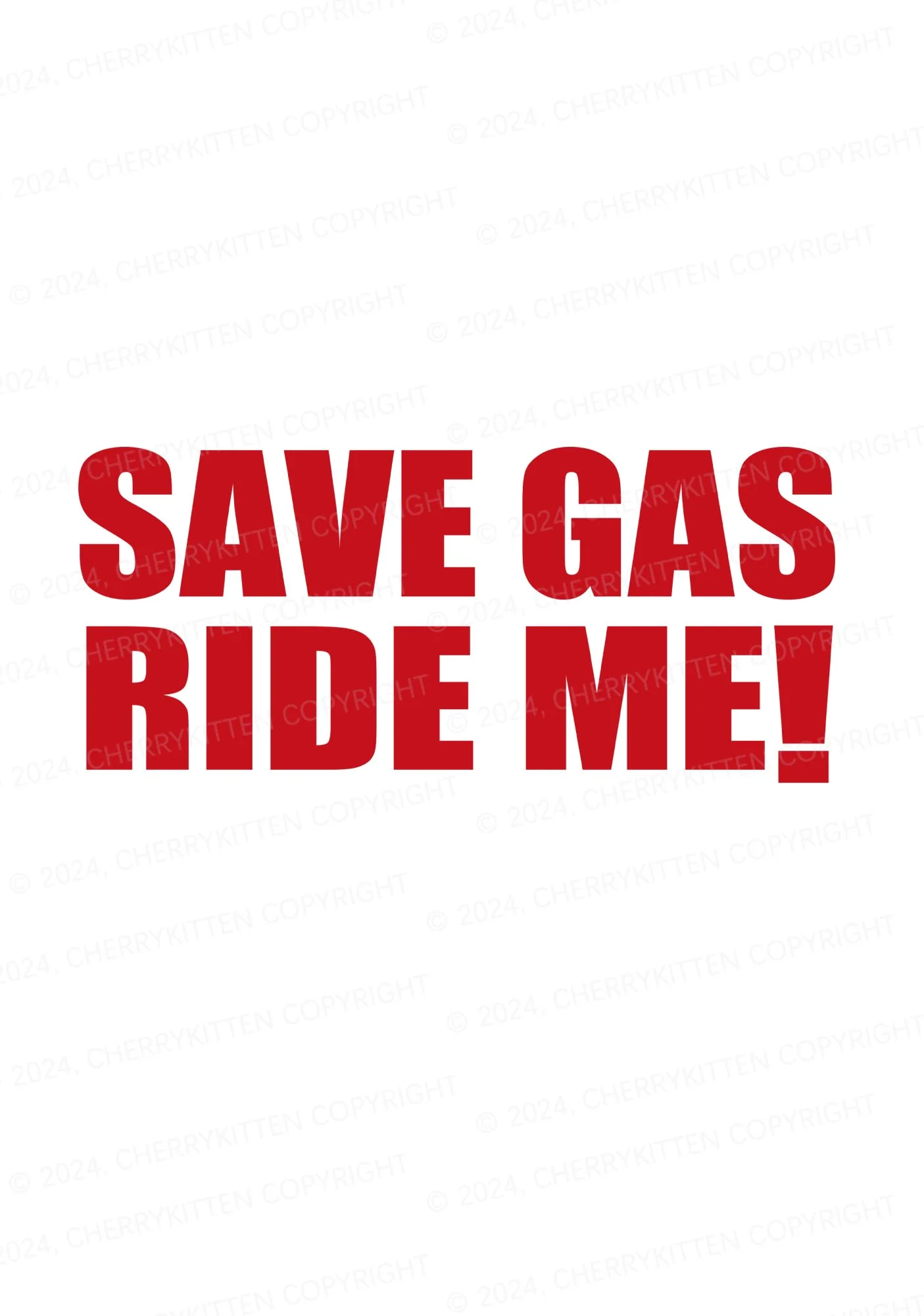 Save Gas Ride Me Y2K Mid Rise Waist Boyshort Cherrykitten - Image 2