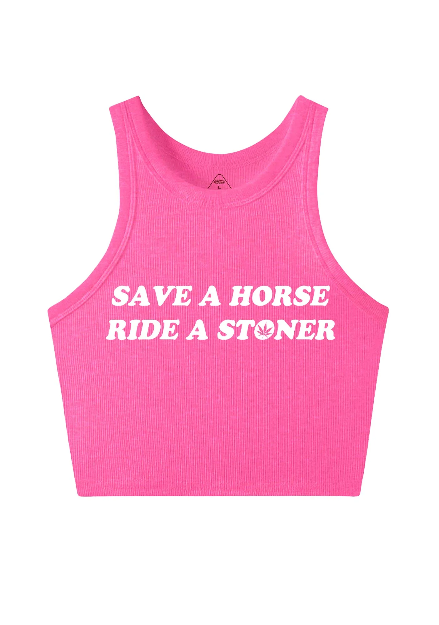 Save Horse Ride Stoner Y2K Crop Tank Top Cherrykitten - Image 6