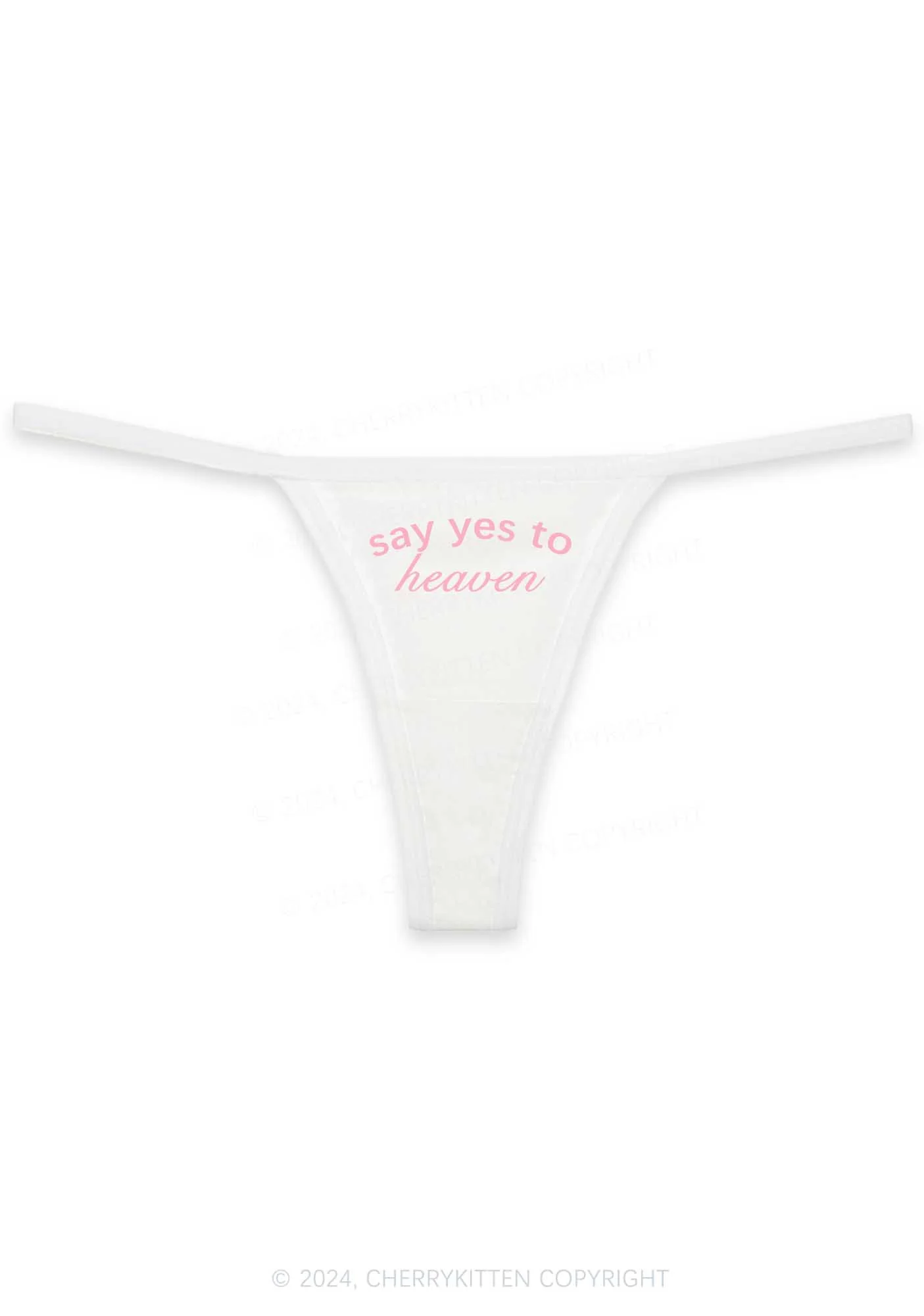 Say Yes To Heaven Y2K Flat String Thong Cherrykitten - Image 4