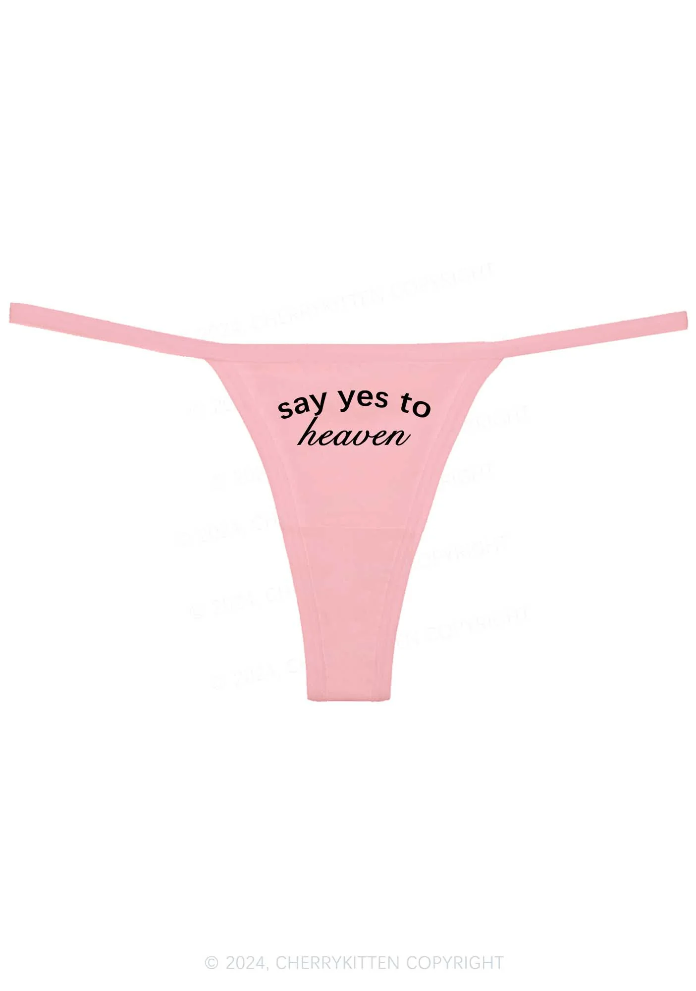 Say Yes To Heaven Y2K Flat String Thong Cherrykitten - Image 5