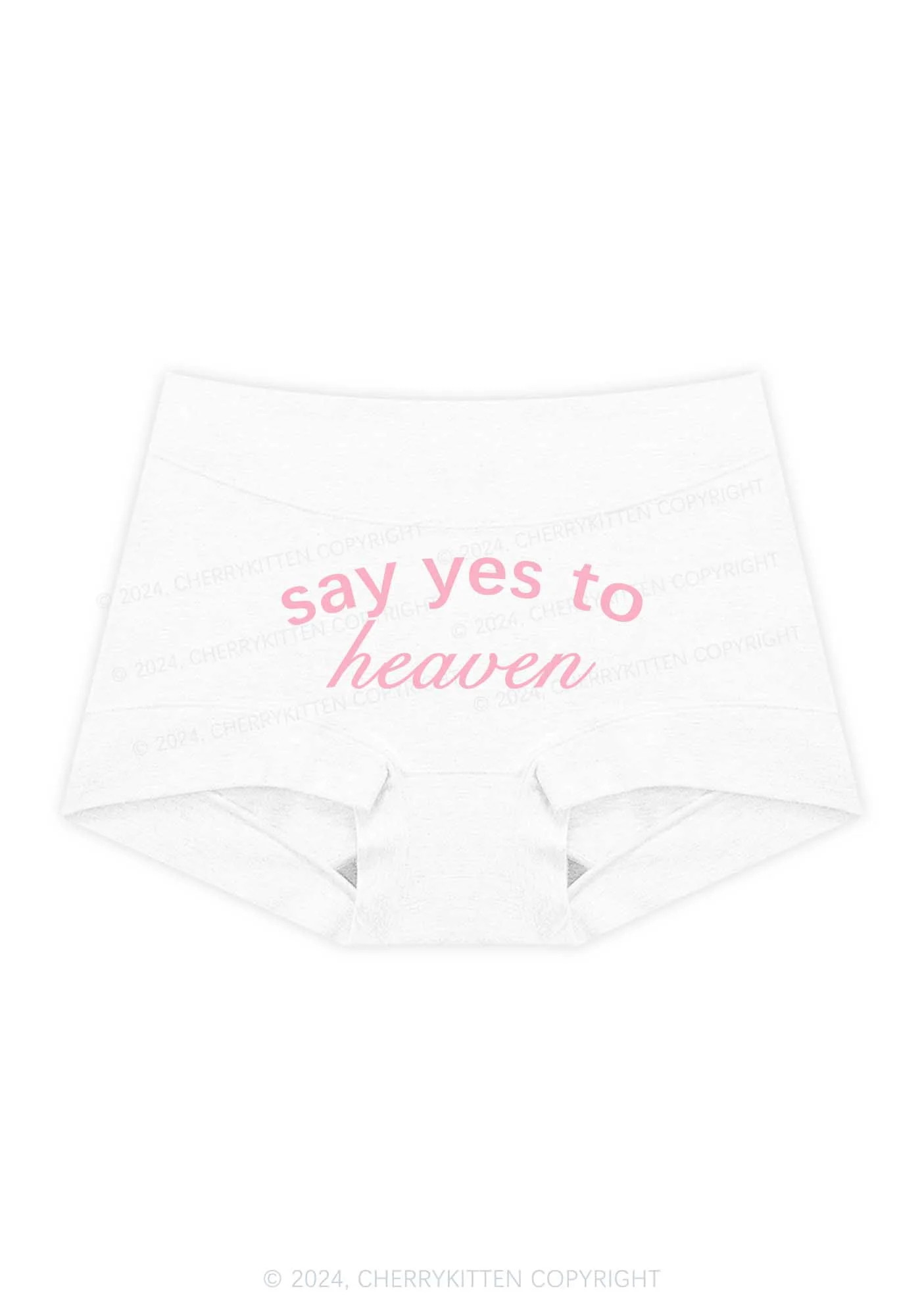 Say Yes To Heaven Y2K Mid Rise Waist Boyshort Cherrykitten - Image 6