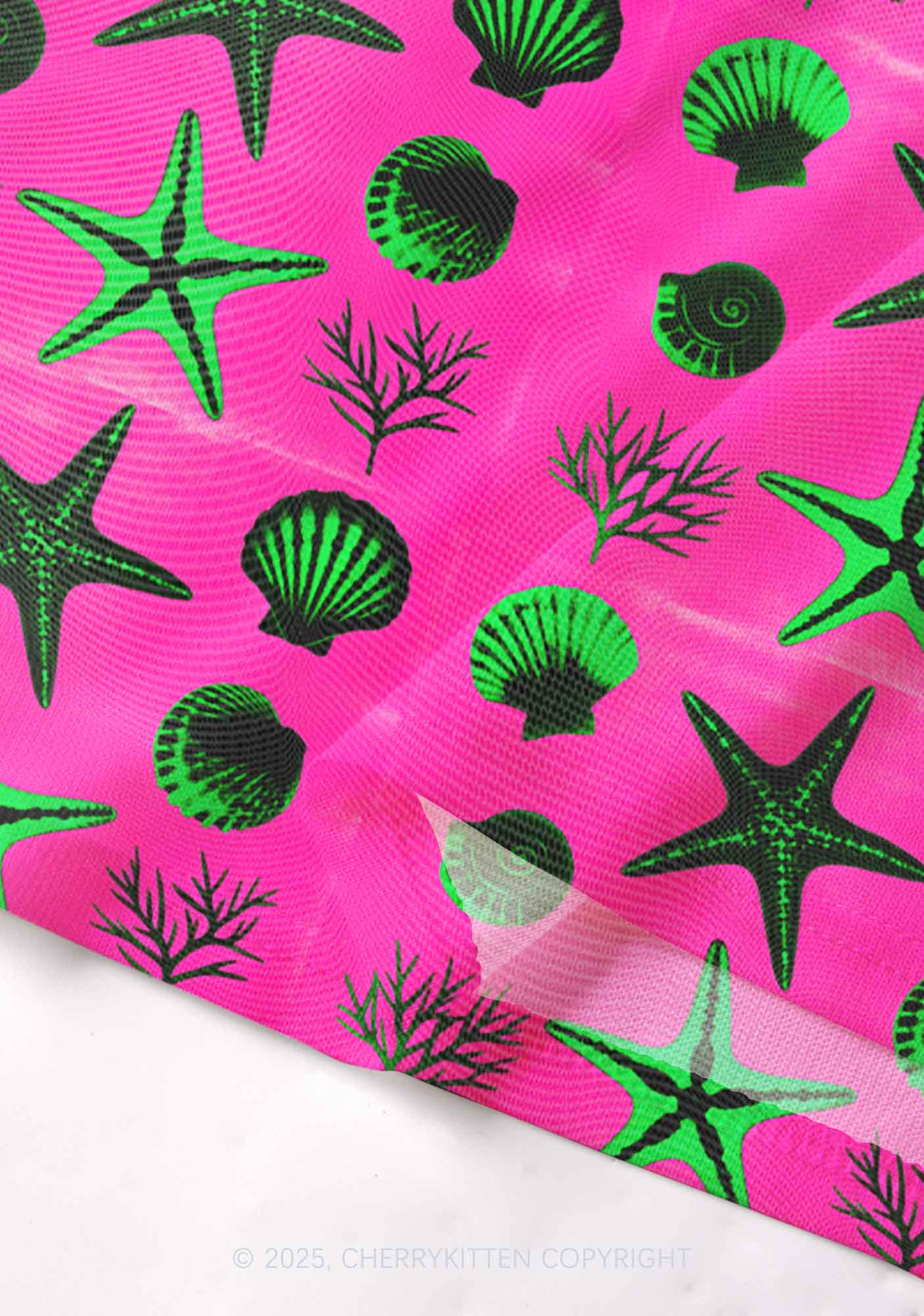 Sea Animals Y2K Mesh Cami Tank Cherrykitten - Image 4