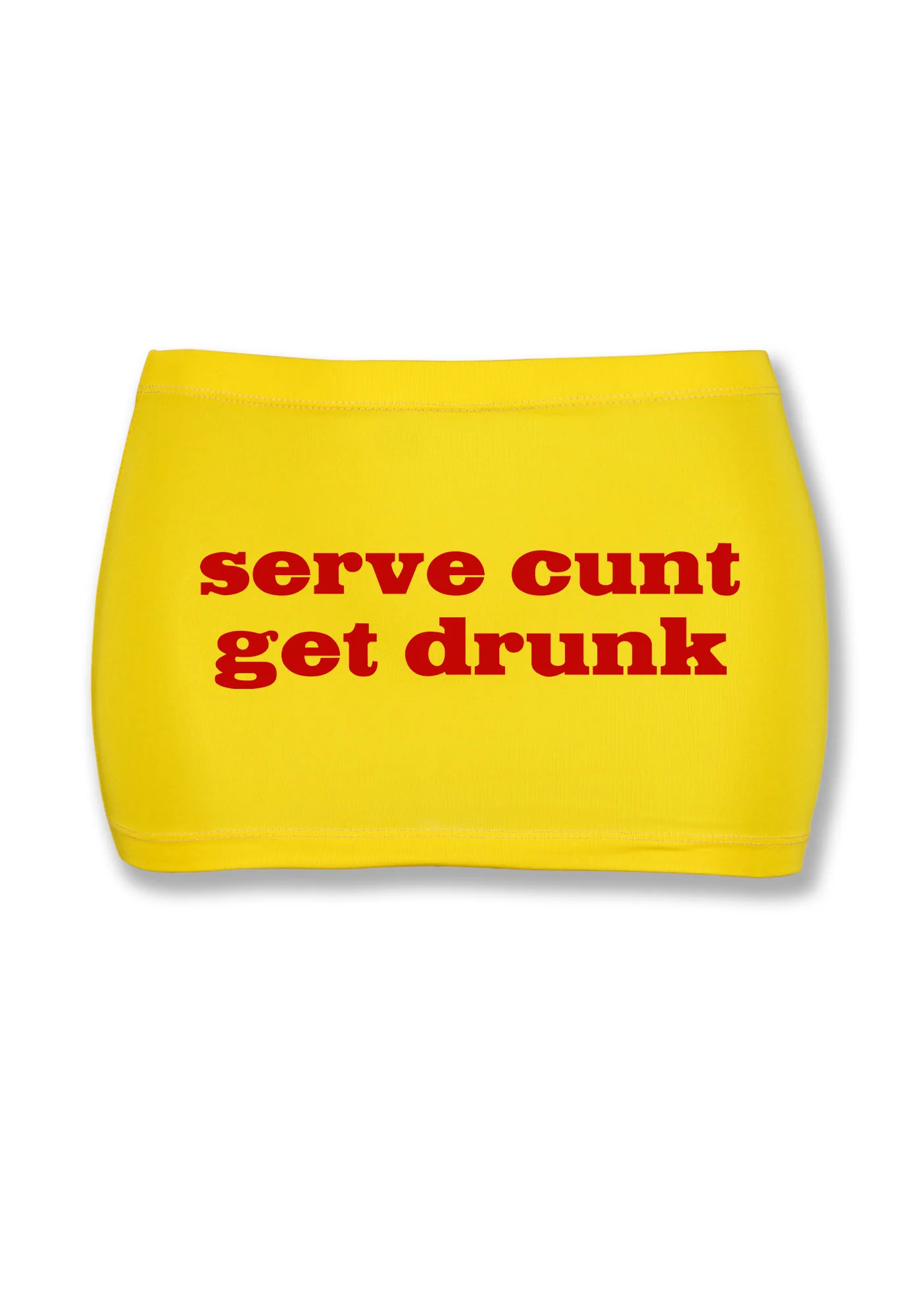 Serve Cxxt Get Drunk Y2K Mini Hip Skirt Cherrykitten - Image 3