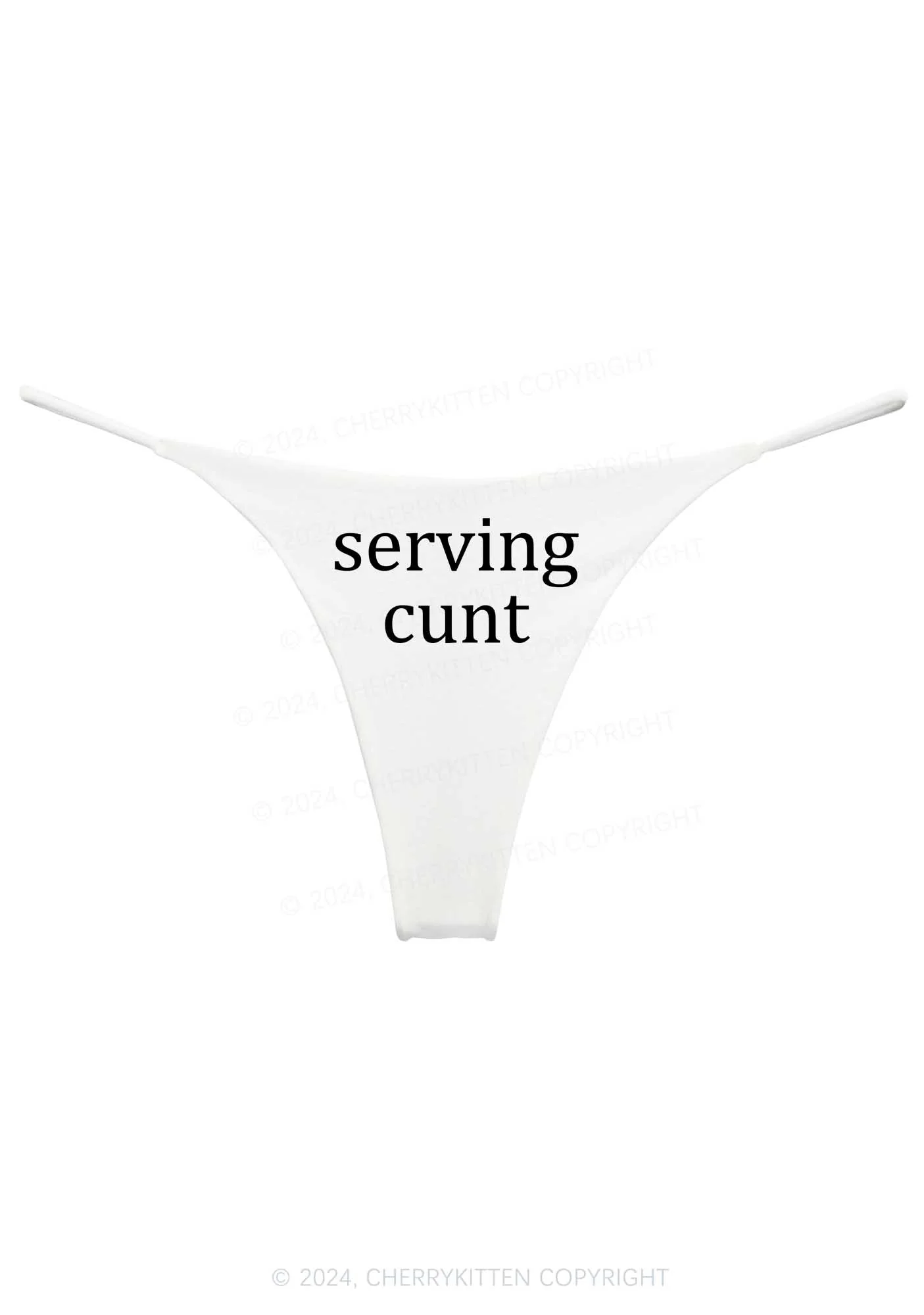 Serving Count Y2K Bikini String Thong Cherrykitten - Image 4