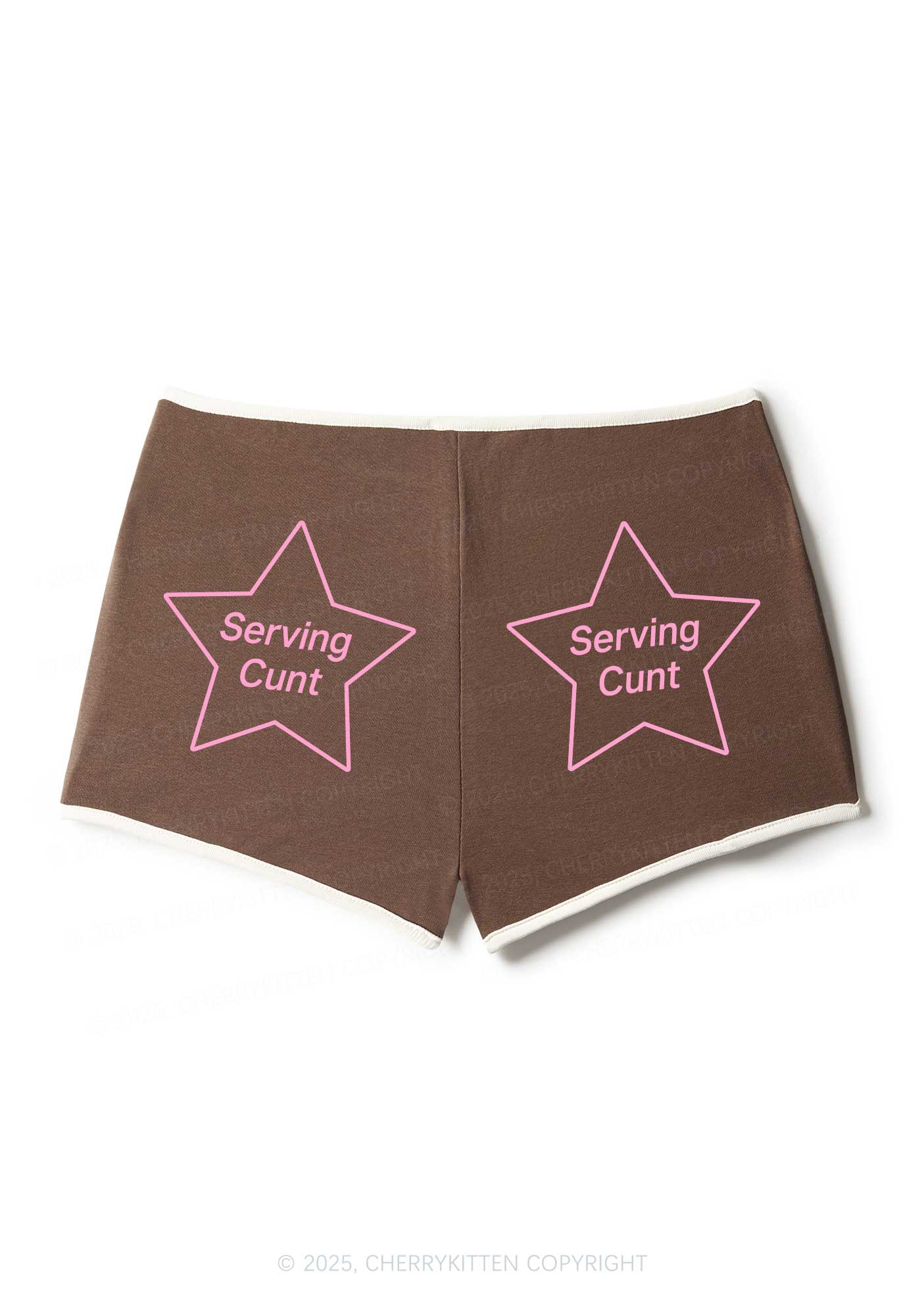 Serving Count Y2K Booty Shorts Cherrykitten - Image 2
