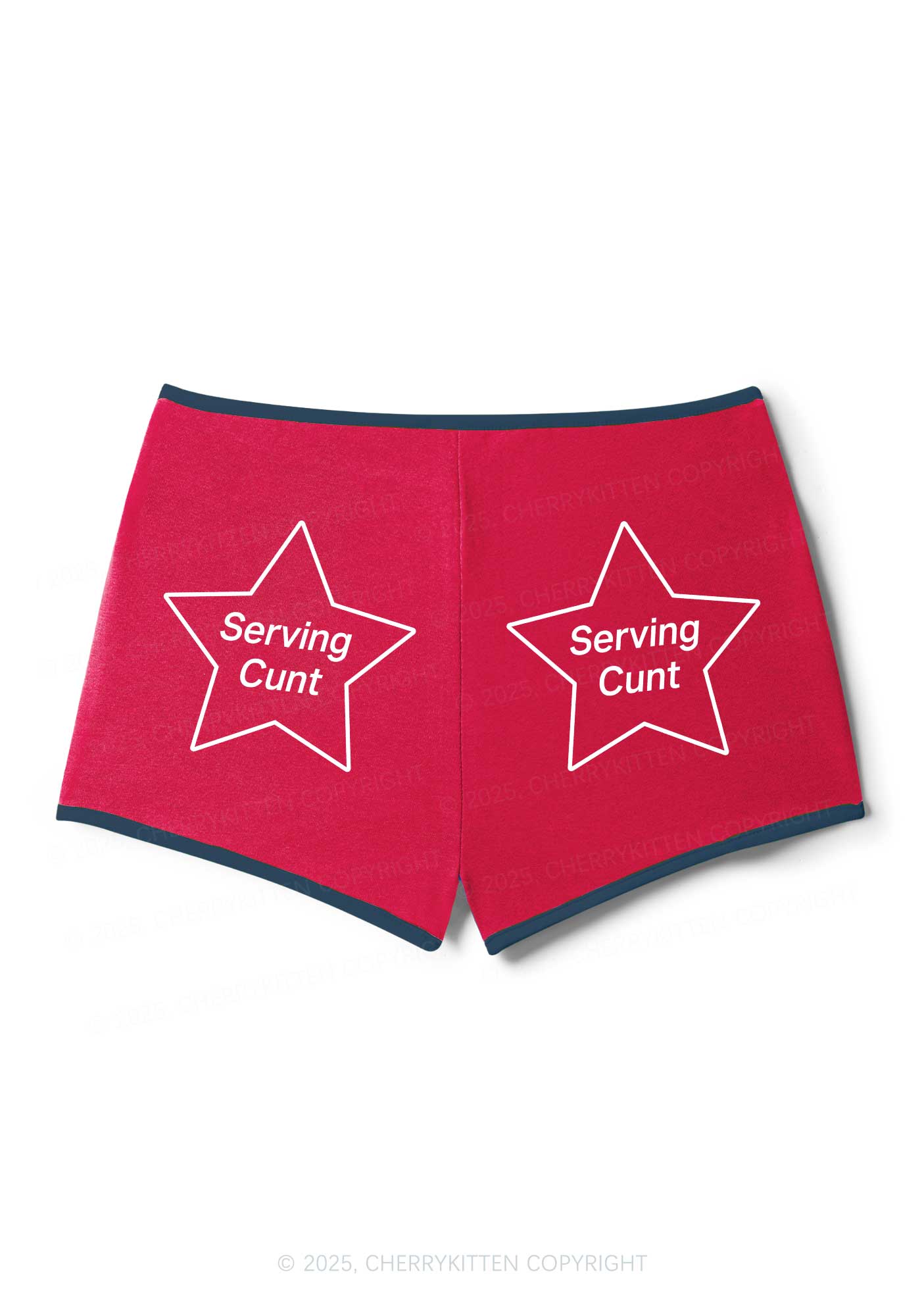 Serving Count Y2K Booty Shorts Cherrykitten - Image 3