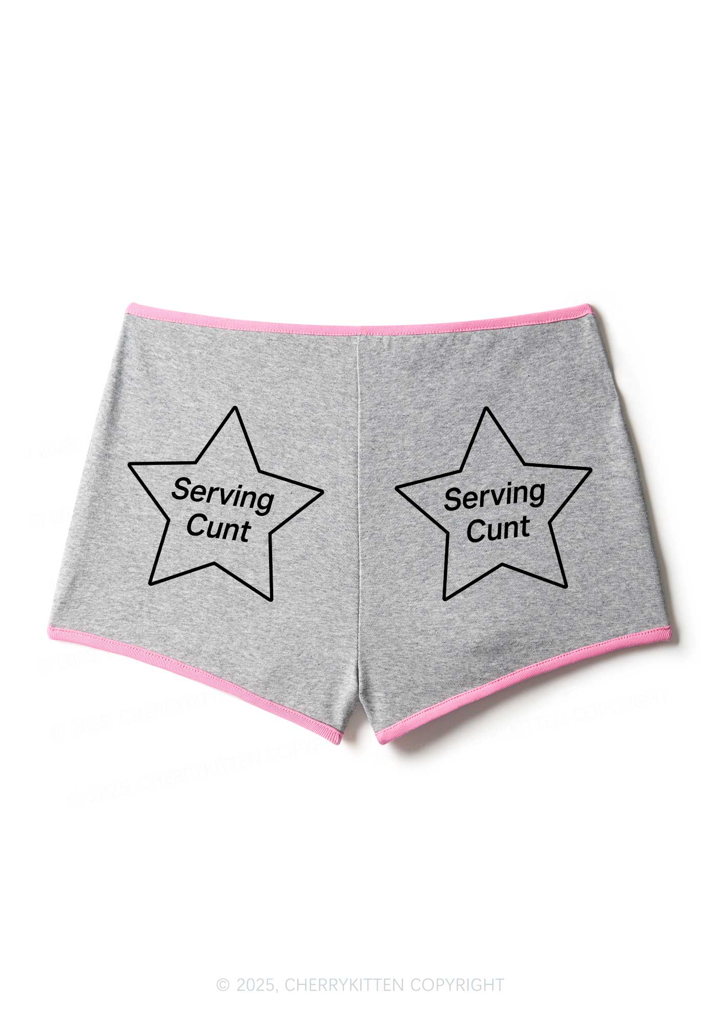 Serving Count Y2K Booty Shorts Cherrykitten - Image 4