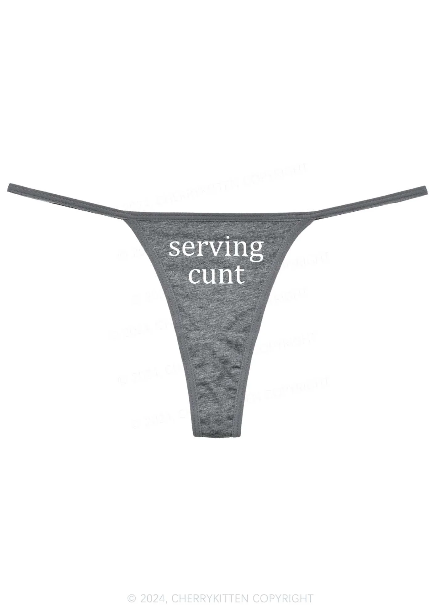 Serving Count Y2K Flat String Thong Cherrykitten - Image 7