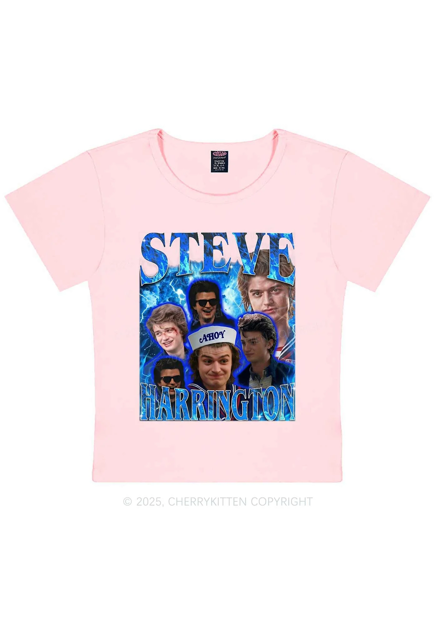 SH Blue Blaze Y2K Baby Tee Cherrykitten - Image 11