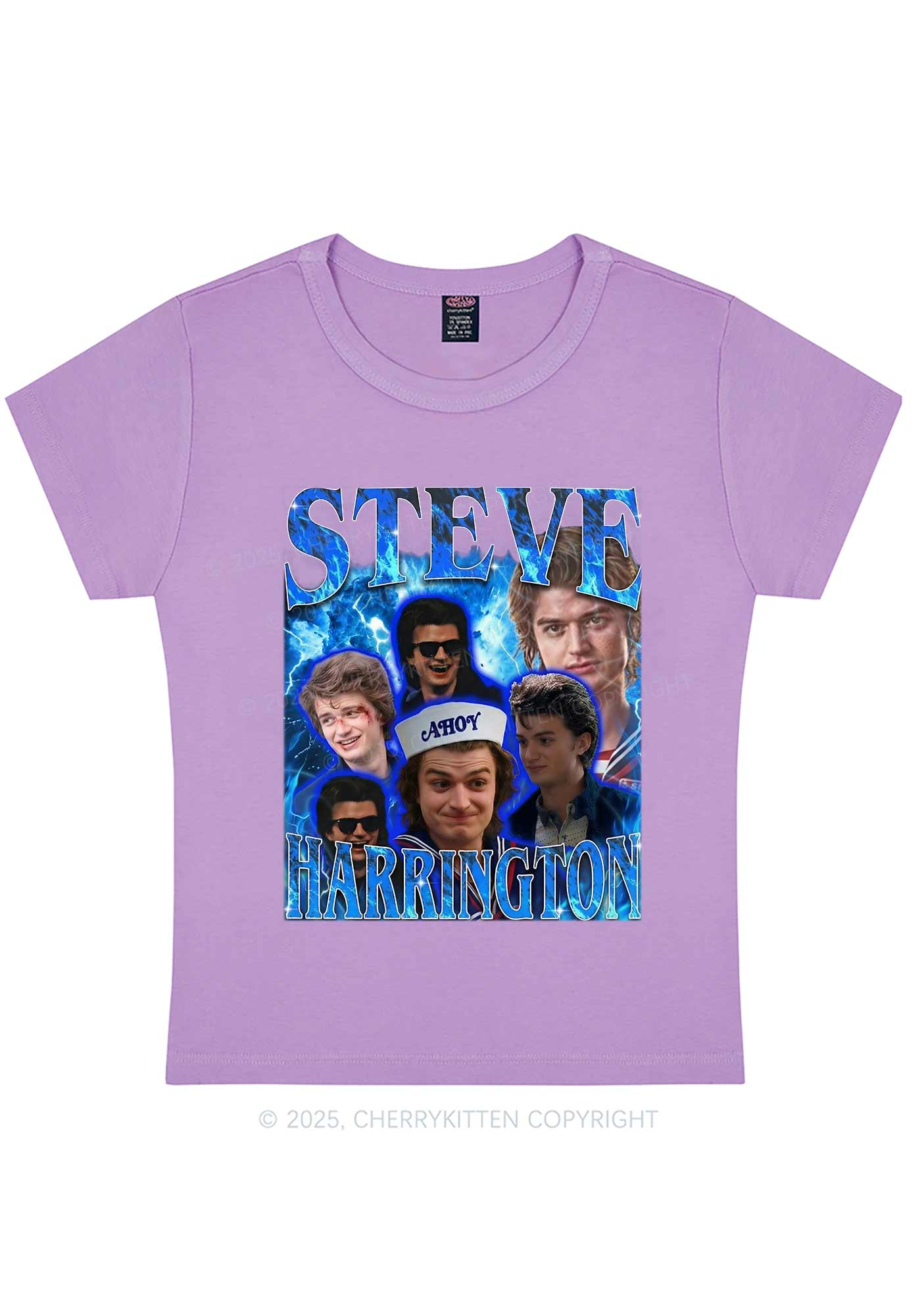 SH Blue Blaze Y2K Baby Tee Cherrykitten - Image 5