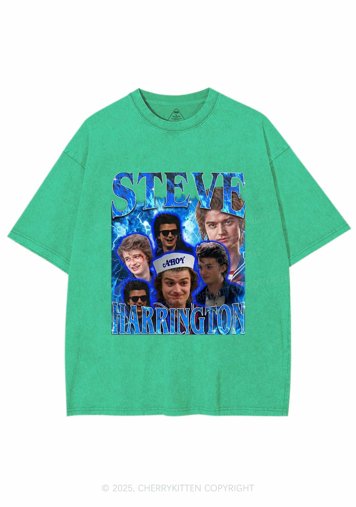SH Blue Blaze Y2K Shirts Washed Tee Cherrykitten - Image 6