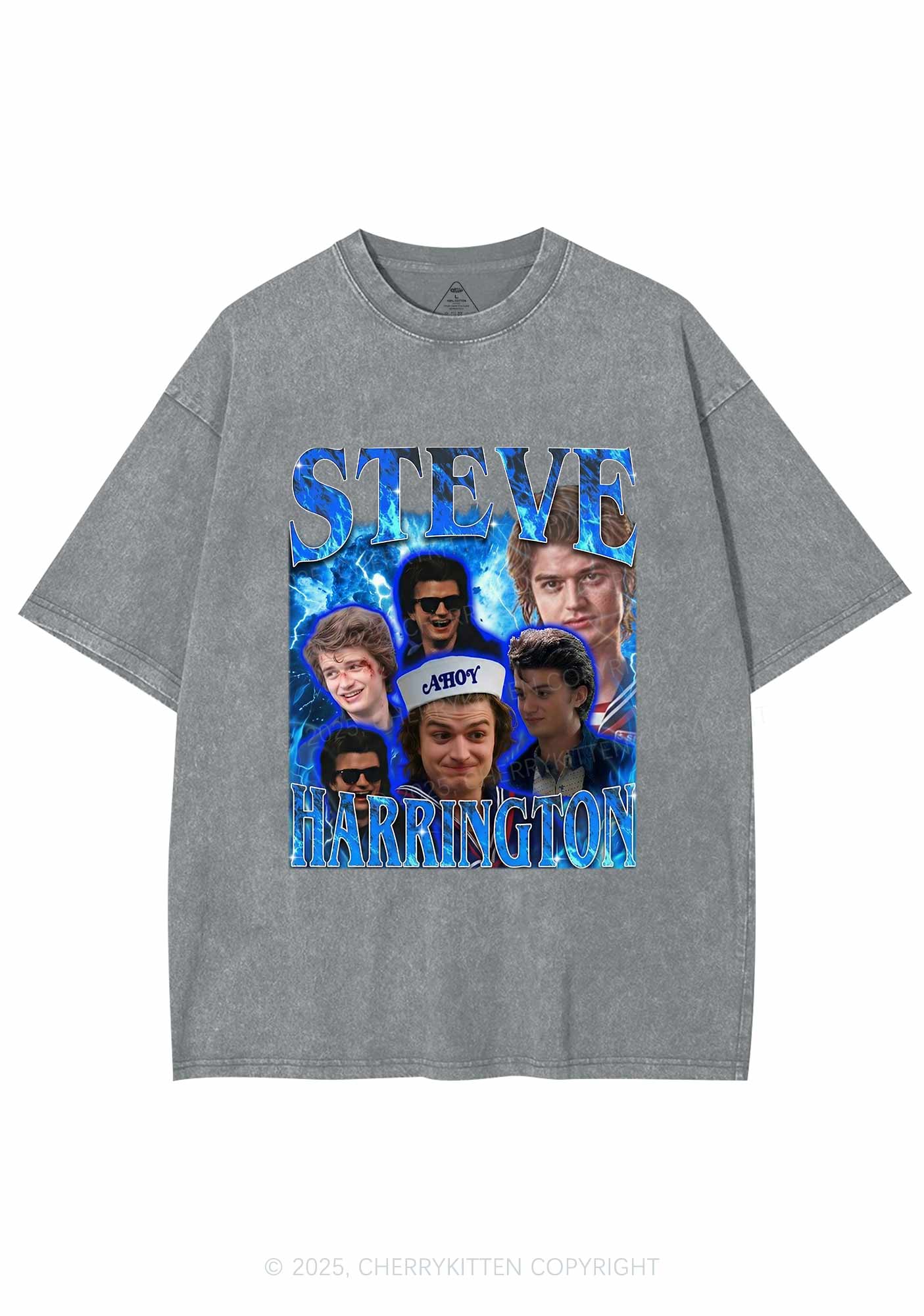 SH Blue Blaze Y2K Shirts Washed Tee Cherrykitten - Image 7
