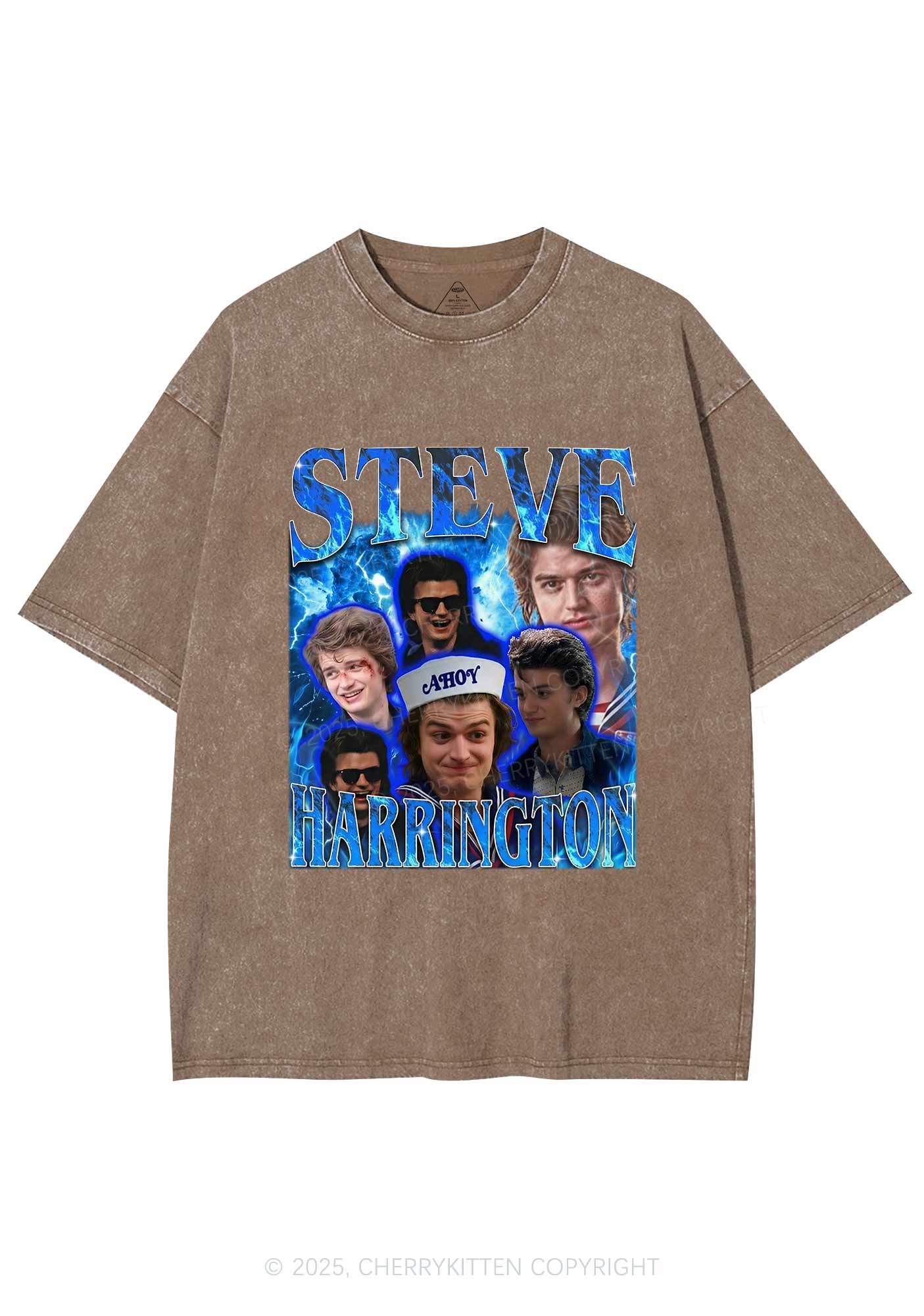 SH Blue Blaze Y2K Shirts Washed Tee Cherrykitten - Image 8