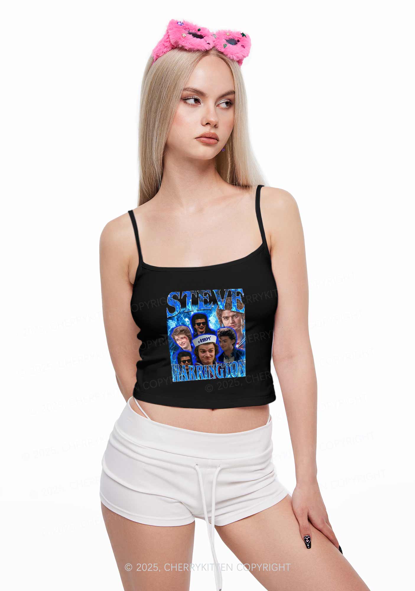 SH Blue Blaze Y2K Spaghetti Strap Cami Cherrykitten - Image 2