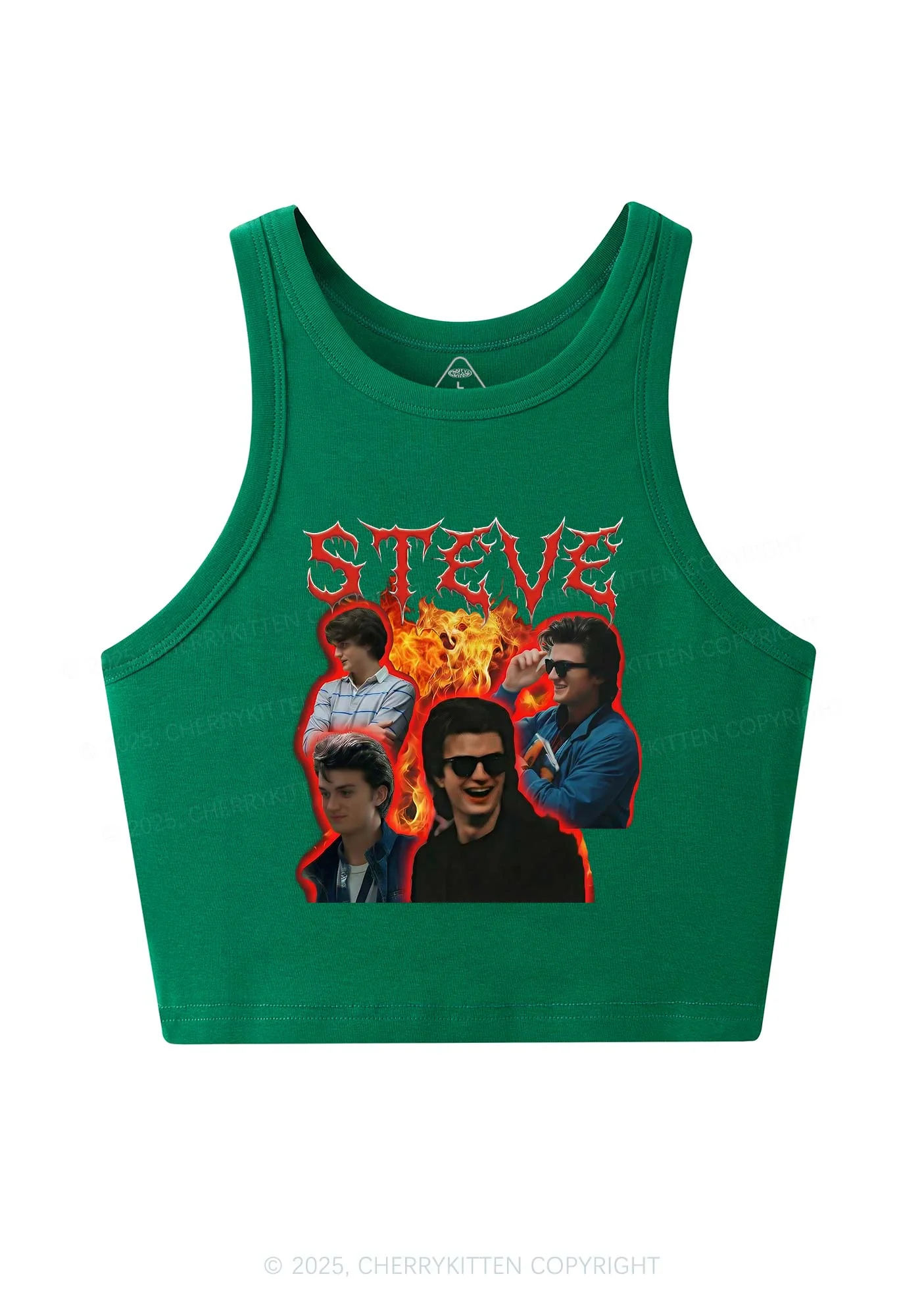SH Flame Vibe Y2K Crop Tank Top Cherrykitten - Image 6