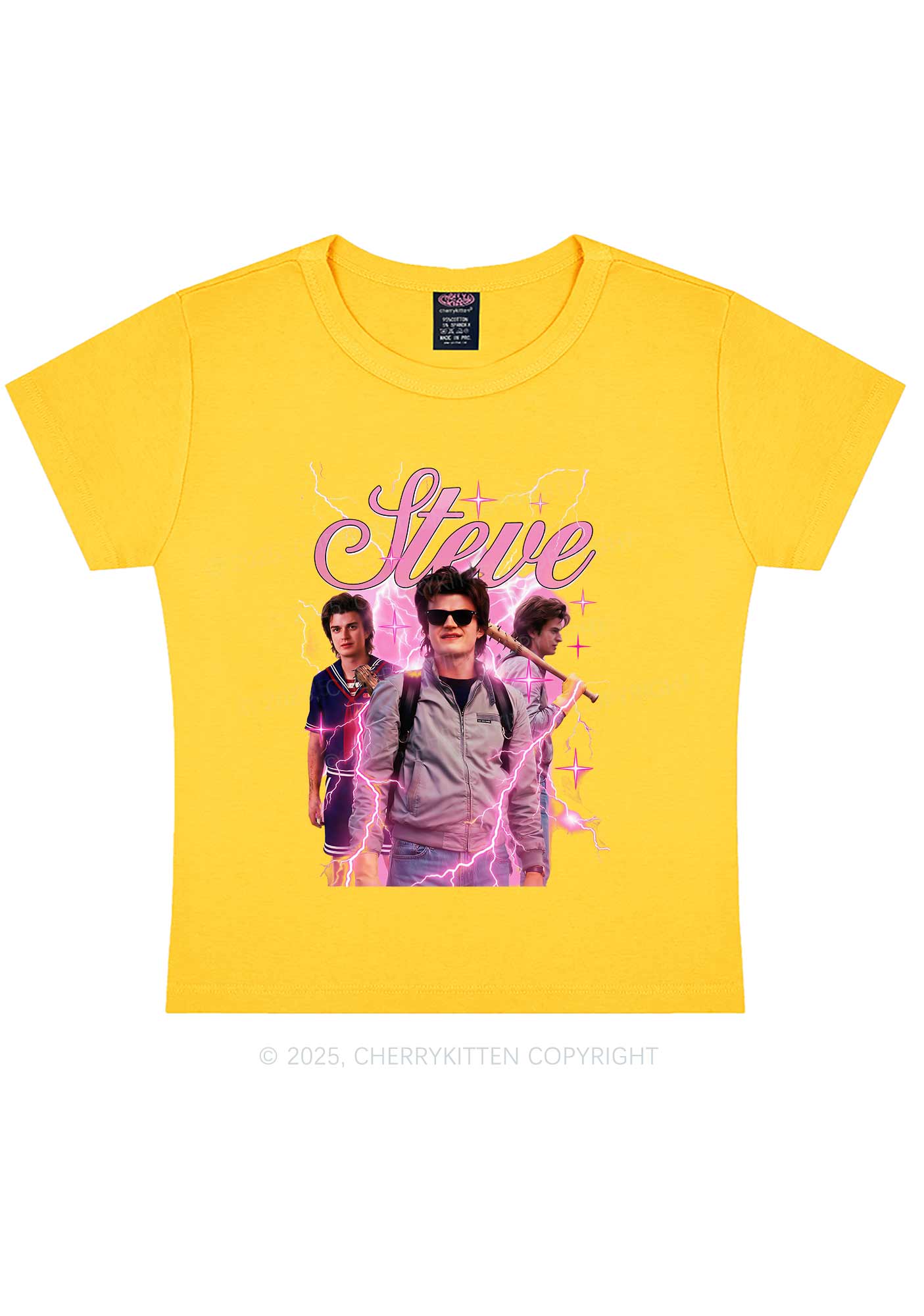 SH Pastel Spark Y2K Baby Tee Cherrykitten - Image 7