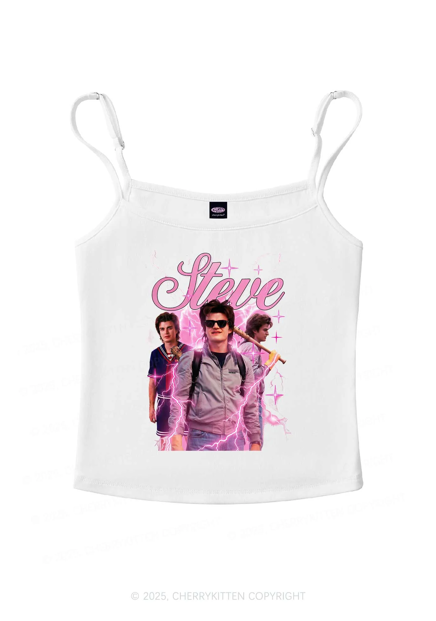 SH Pastel Spark Y2K Spaghetti Strap Cami Cherrykitten - Image 3