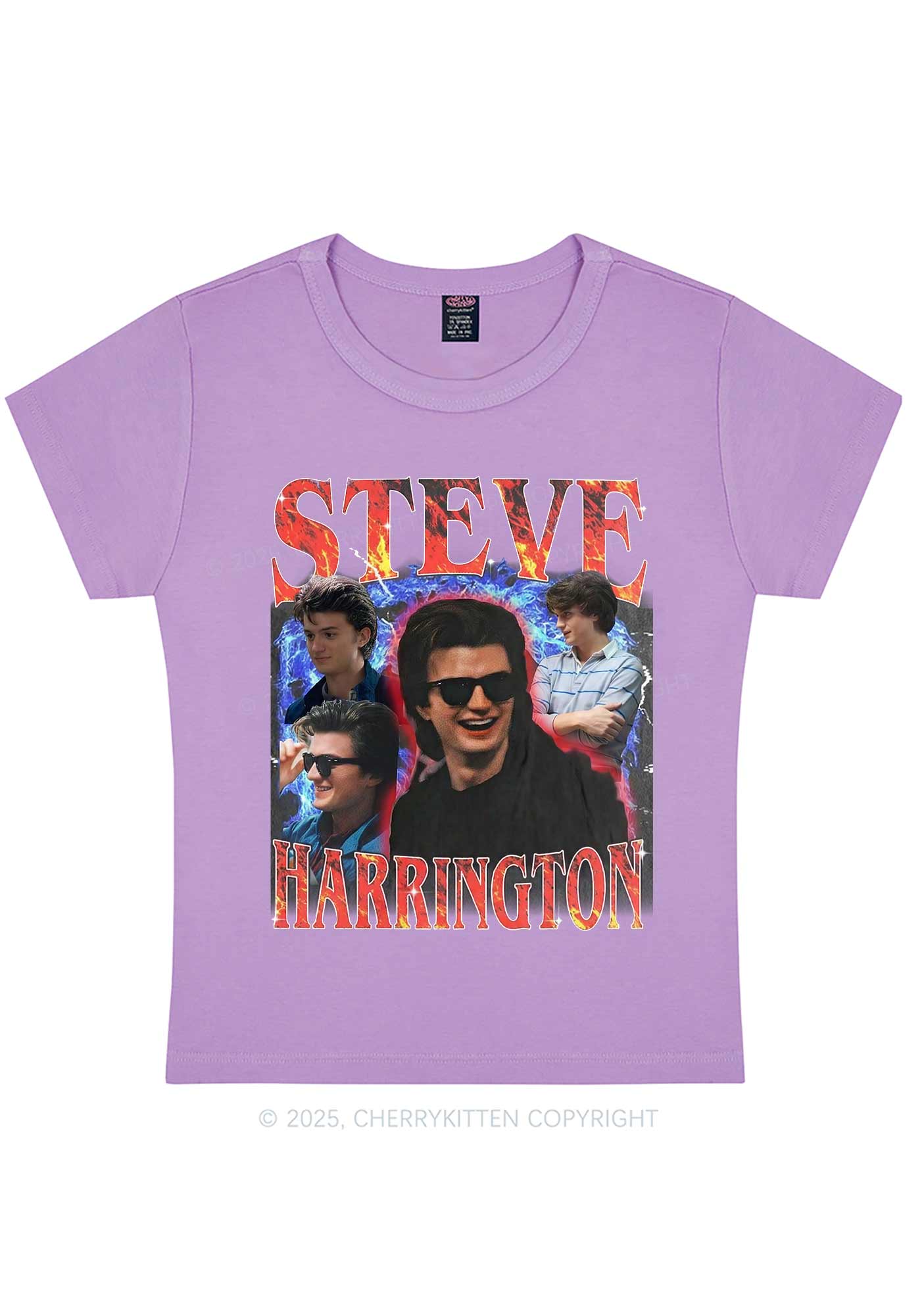 SH Red Blaze Y2K Baby Tee Cherrykitten - Image 5