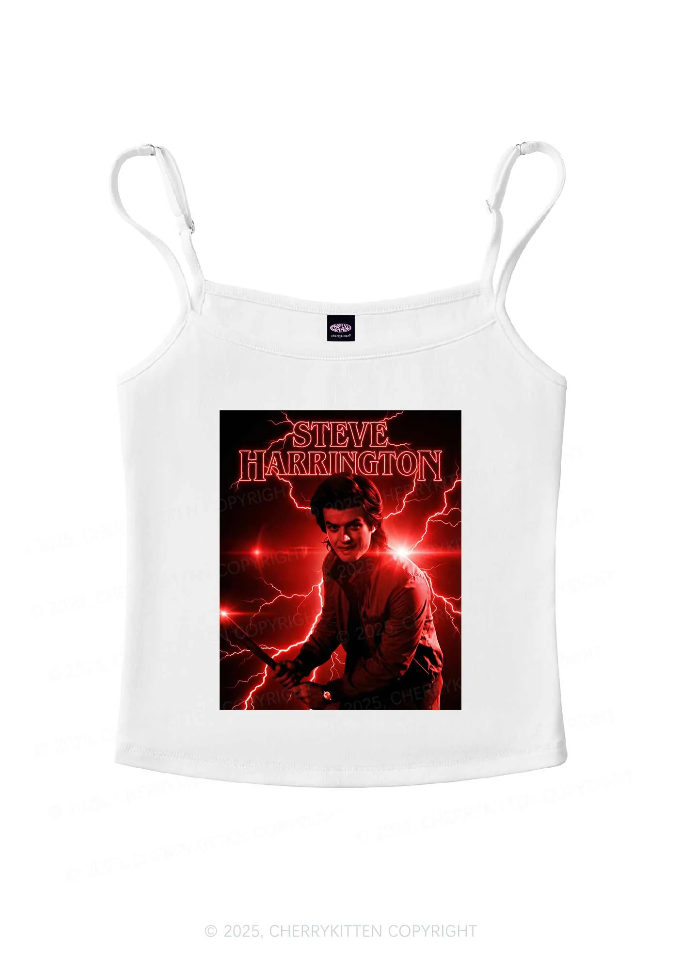 SH Red Lightning Y2K Spaghetti Strap Cami Cherrykitten - Image 3