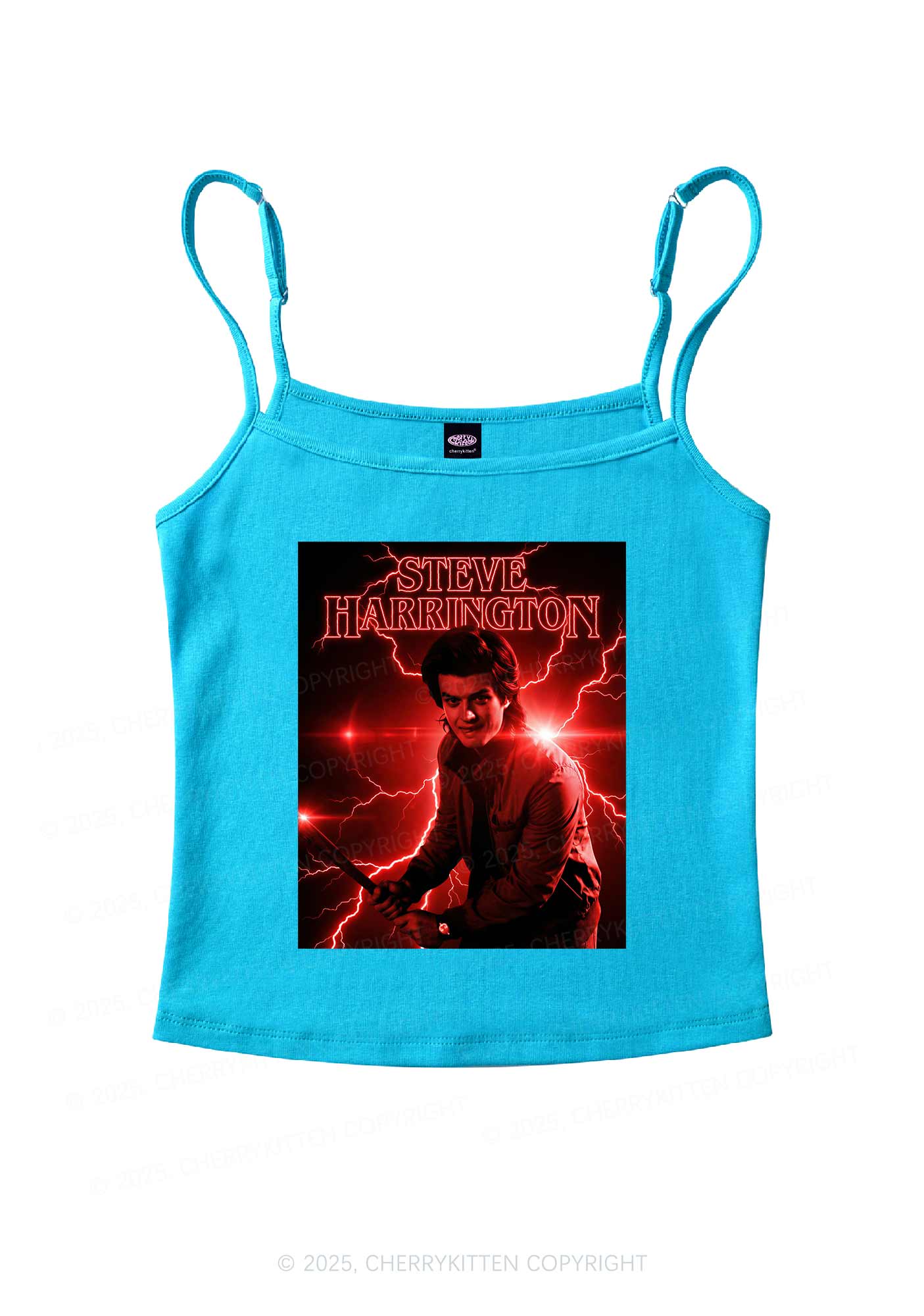 SH Red Lightning Y2K Spaghetti Strap Cami Cherrykitten - Image 4