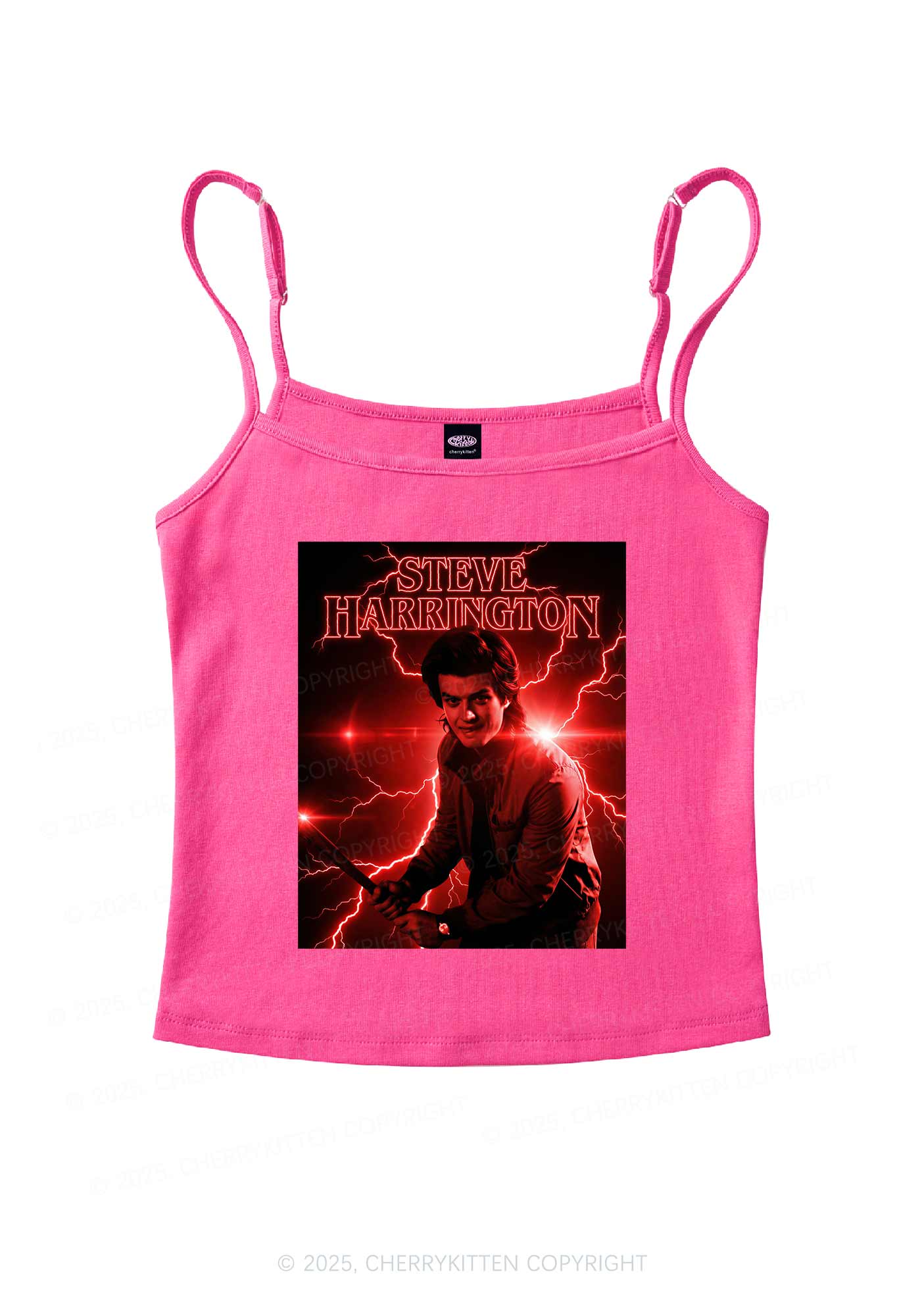 SH Red Lightning Y2K Spaghetti Strap Cami Cherrykitten - Image 5