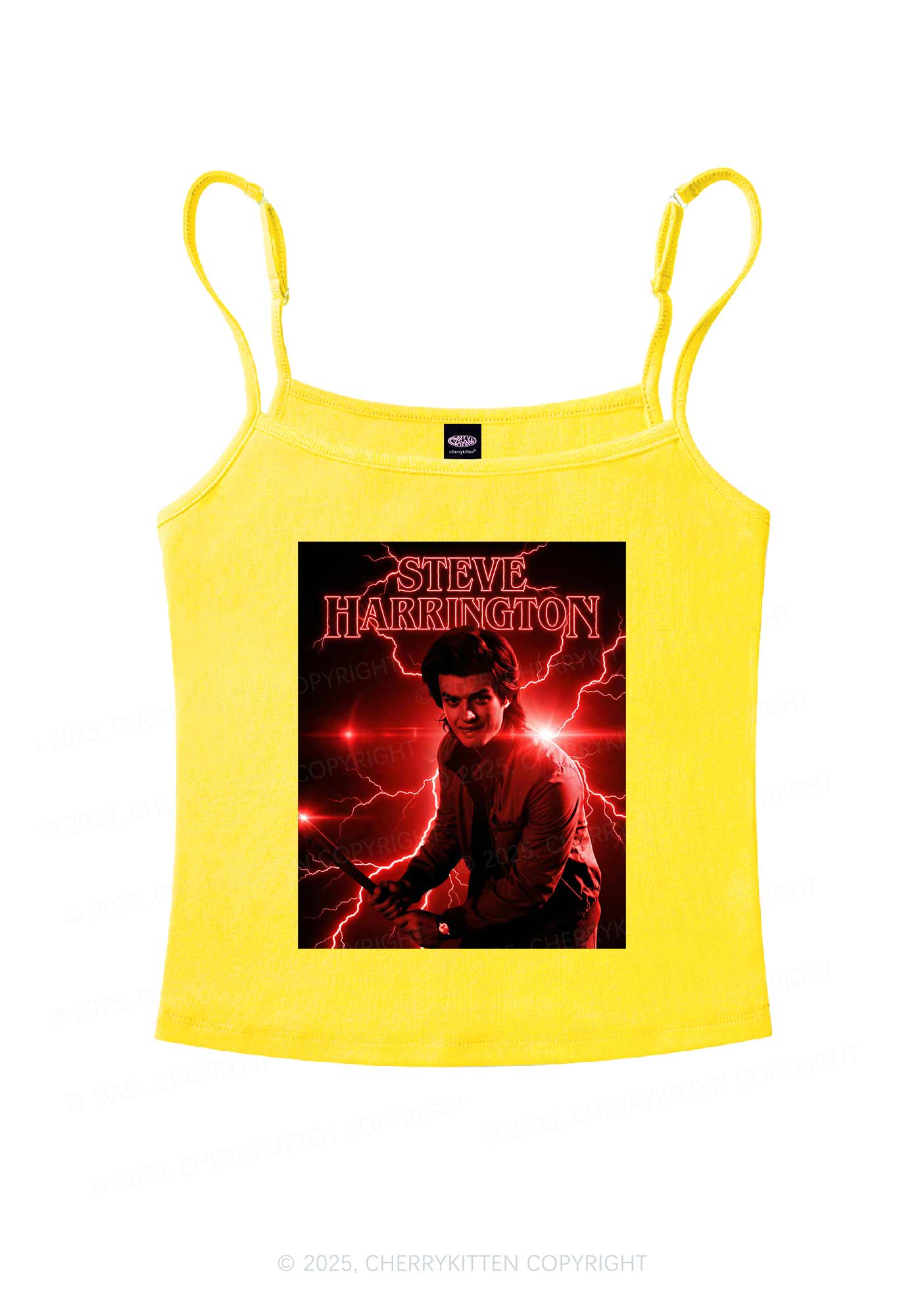 SH Red Lightning Y2K Spaghetti Strap Cami Cherrykitten - Image 6
